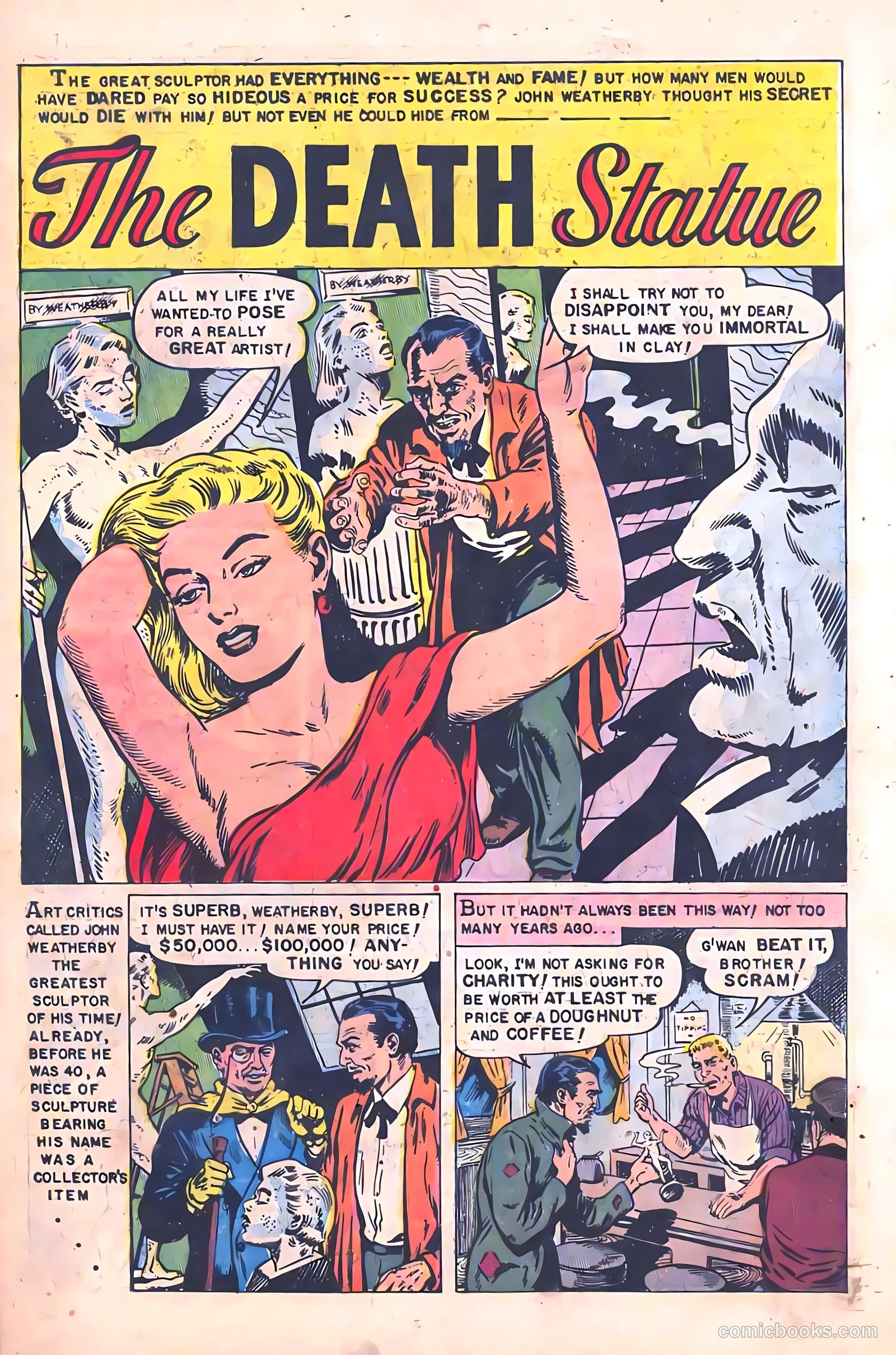 Mysterious Adventures #16 (1953) — page 27 of 36