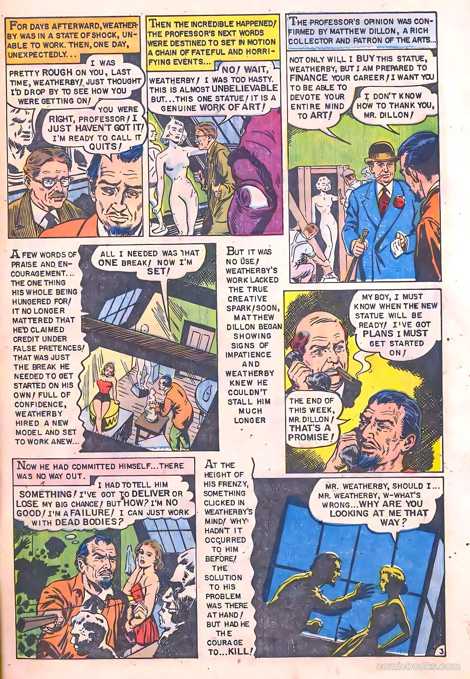 Mysterious Adventures #16 (1953) — page 29 of 36