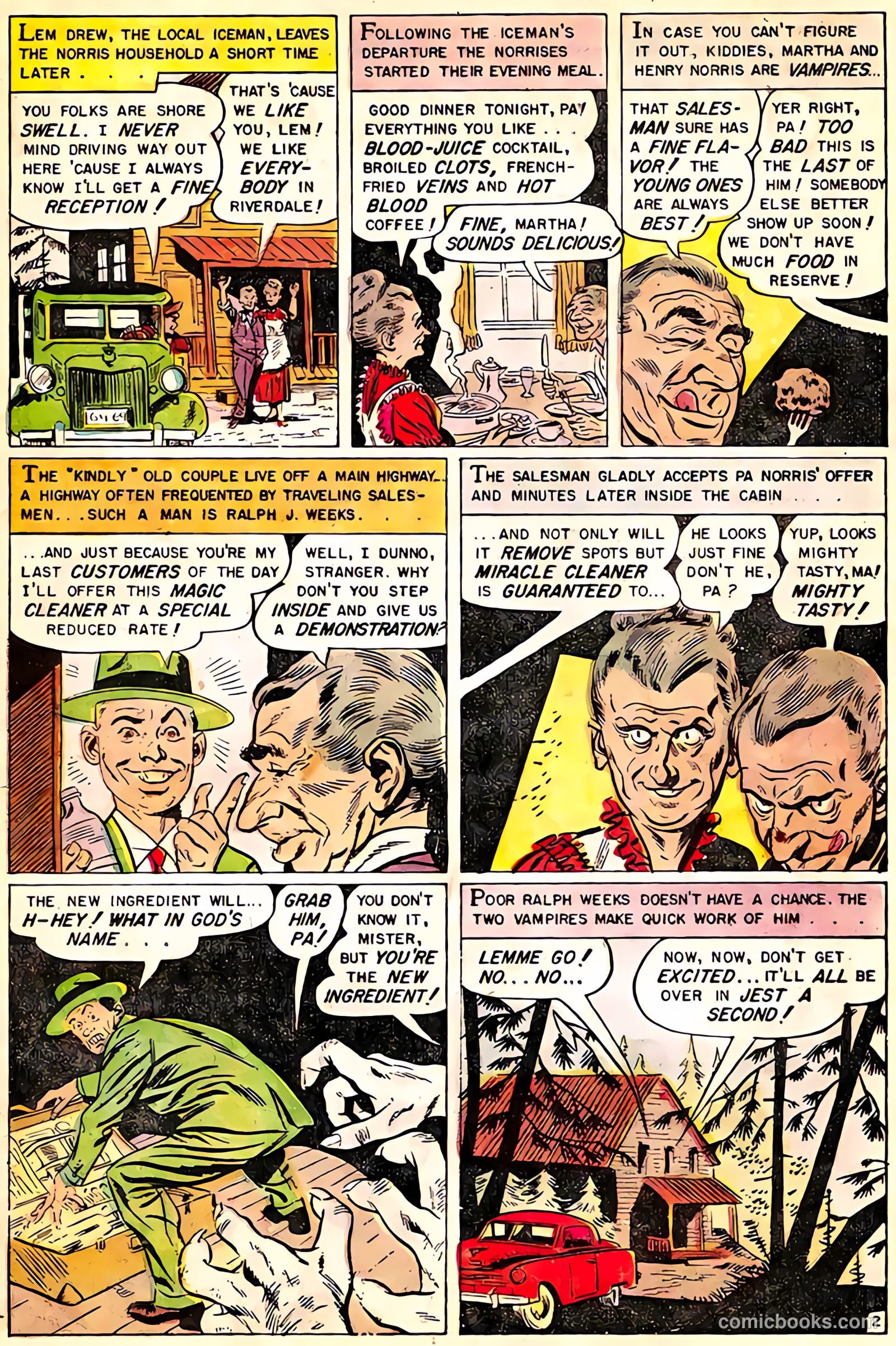 Mysterious Adventures #17 (1953) — page 10 of 27