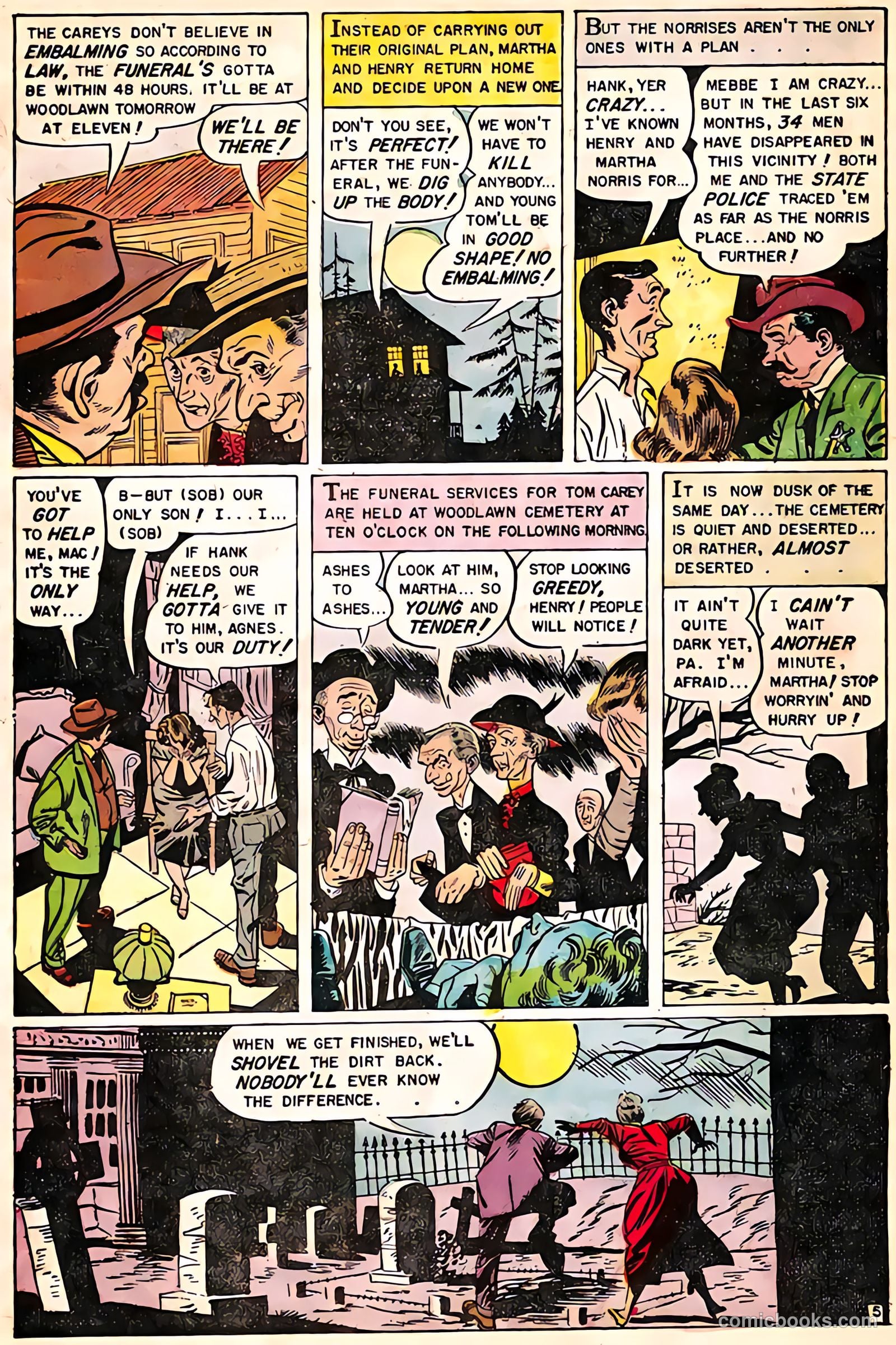 Mysterious Adventures #17 (1953) — page 13 of 27