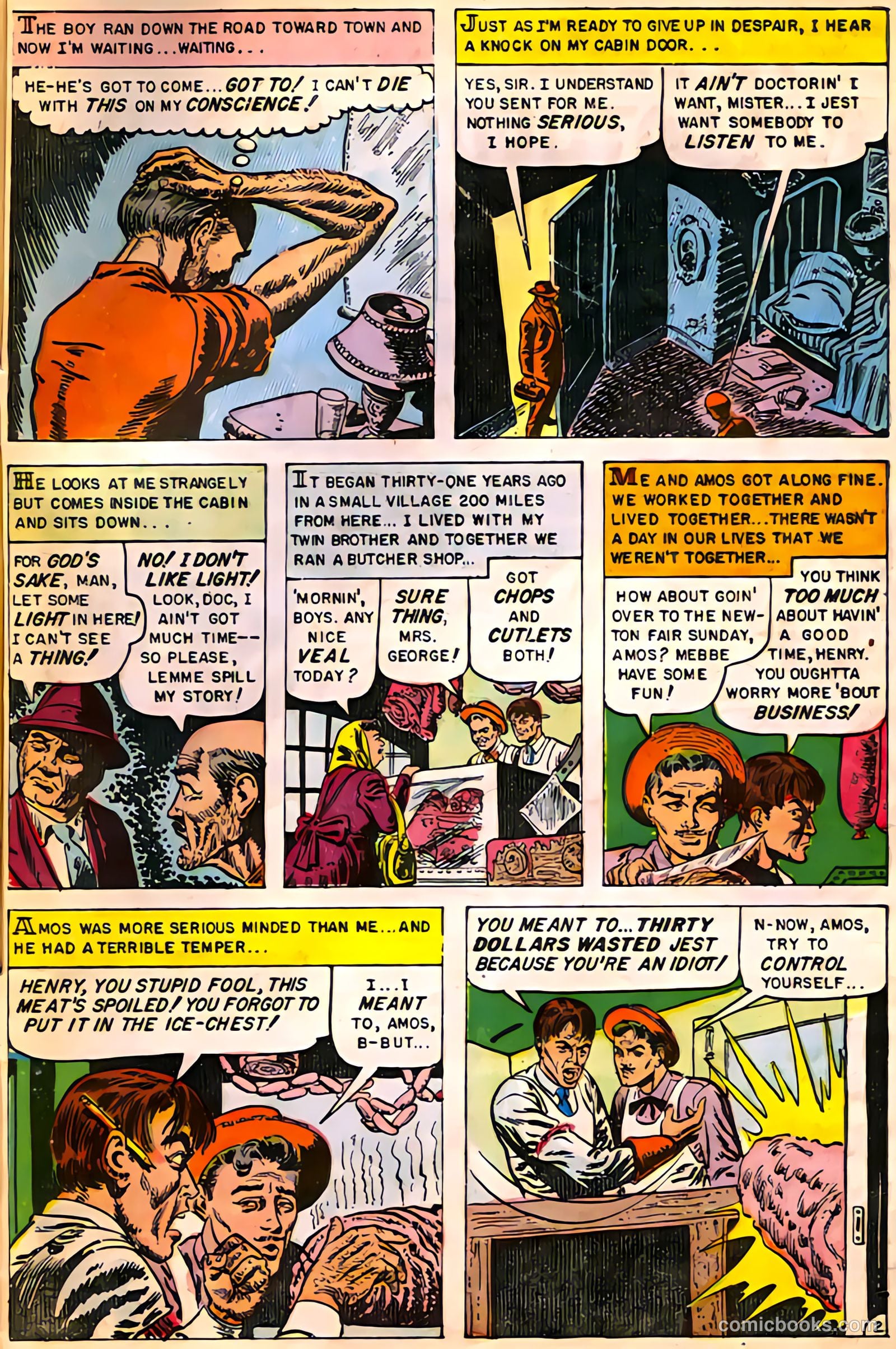 Mysterious Adventures #17 (1953) — page 22 of 27
