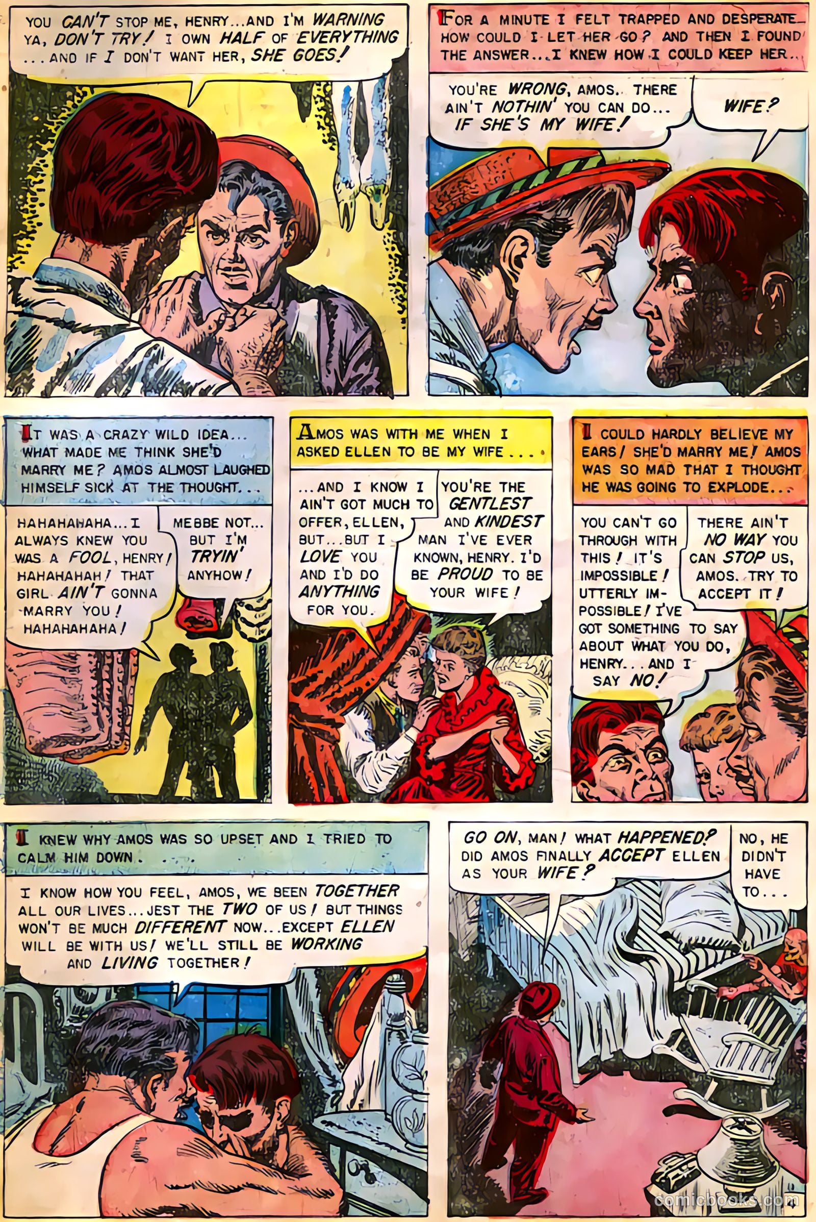 Mysterious Adventures #17 (1953) — page 24 of 27