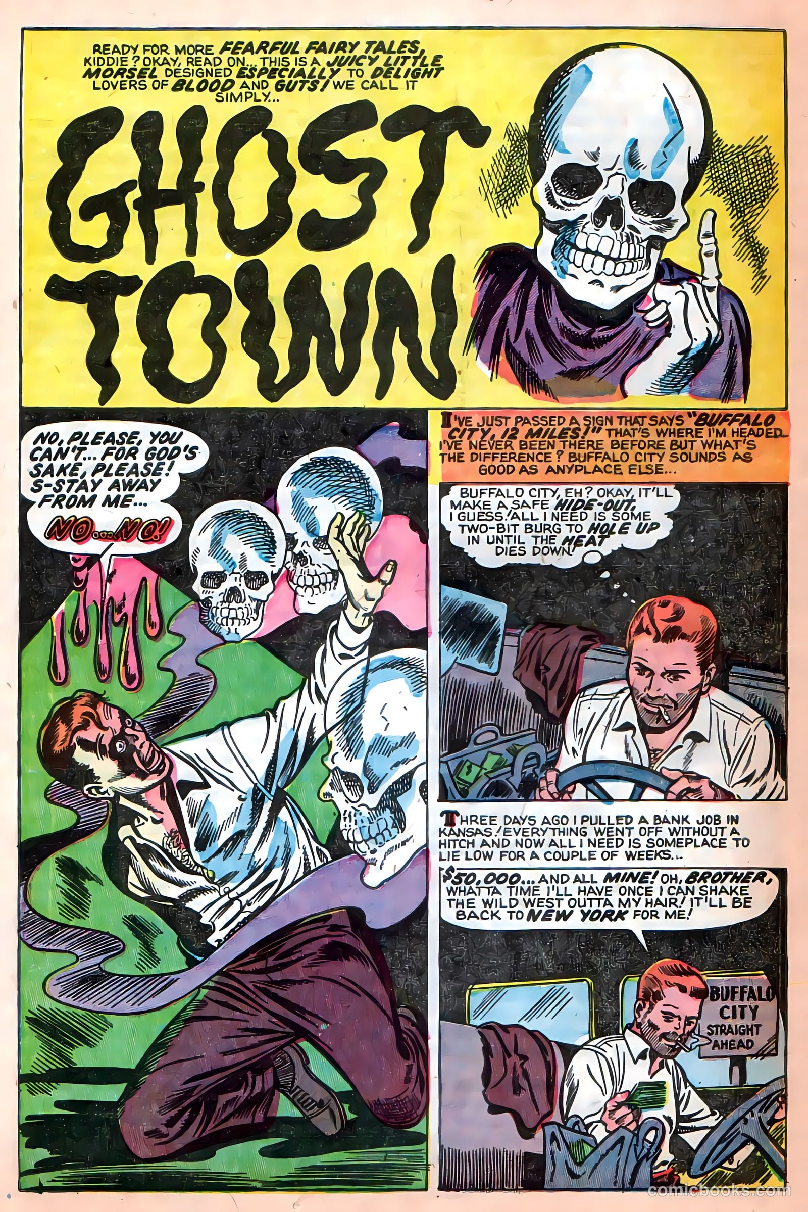 Mysterious Adventures #18 (1954) — page 2 of 20