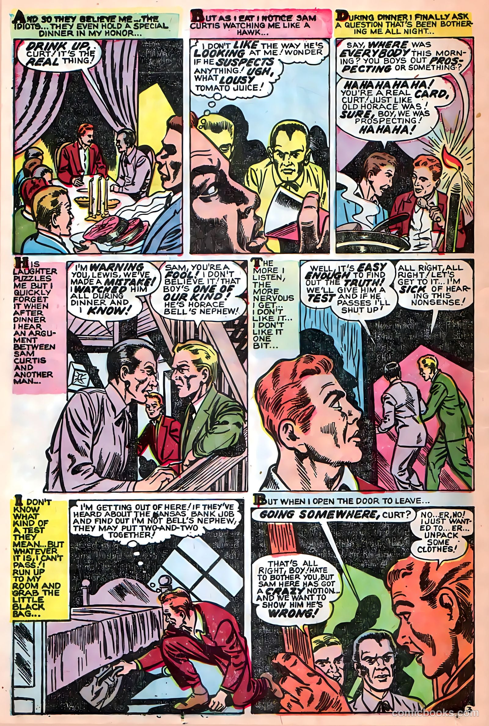Mysterious Adventures #18 (1954) — page 4 of 20