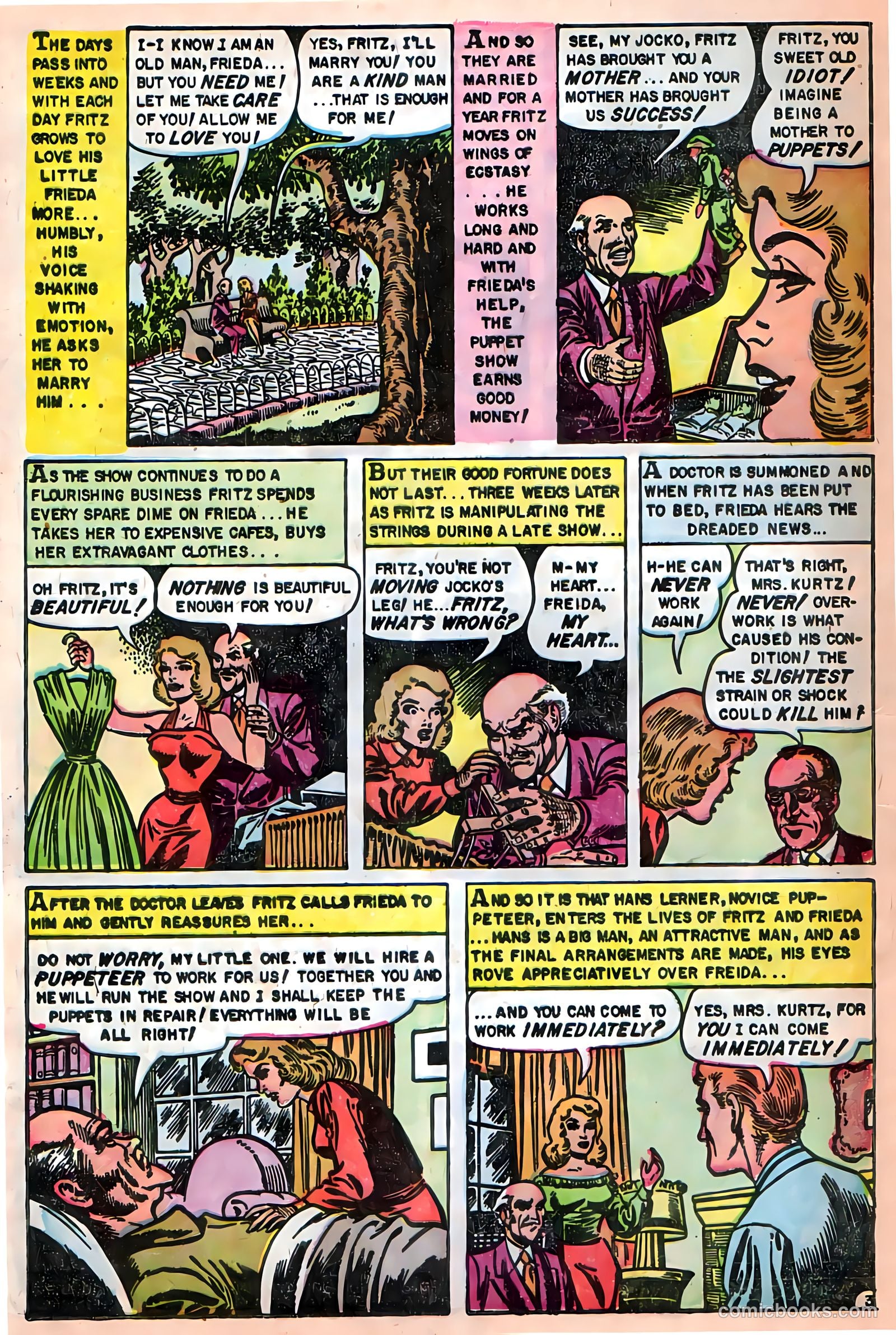 Mysterious Adventures #18 (1954) — page 8 of 20
