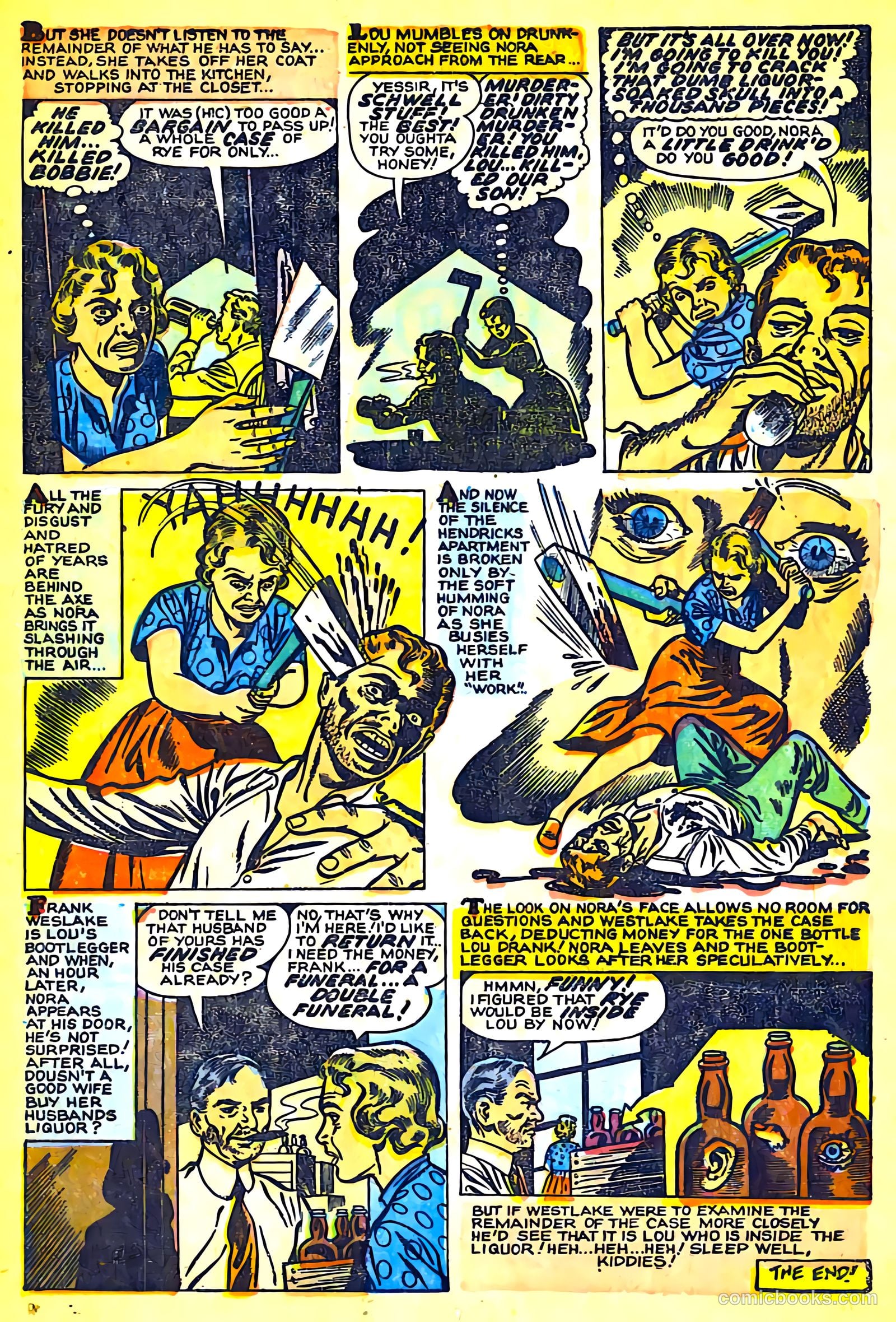 Mysterious Adventures #18 (1954) — page 16 of 20