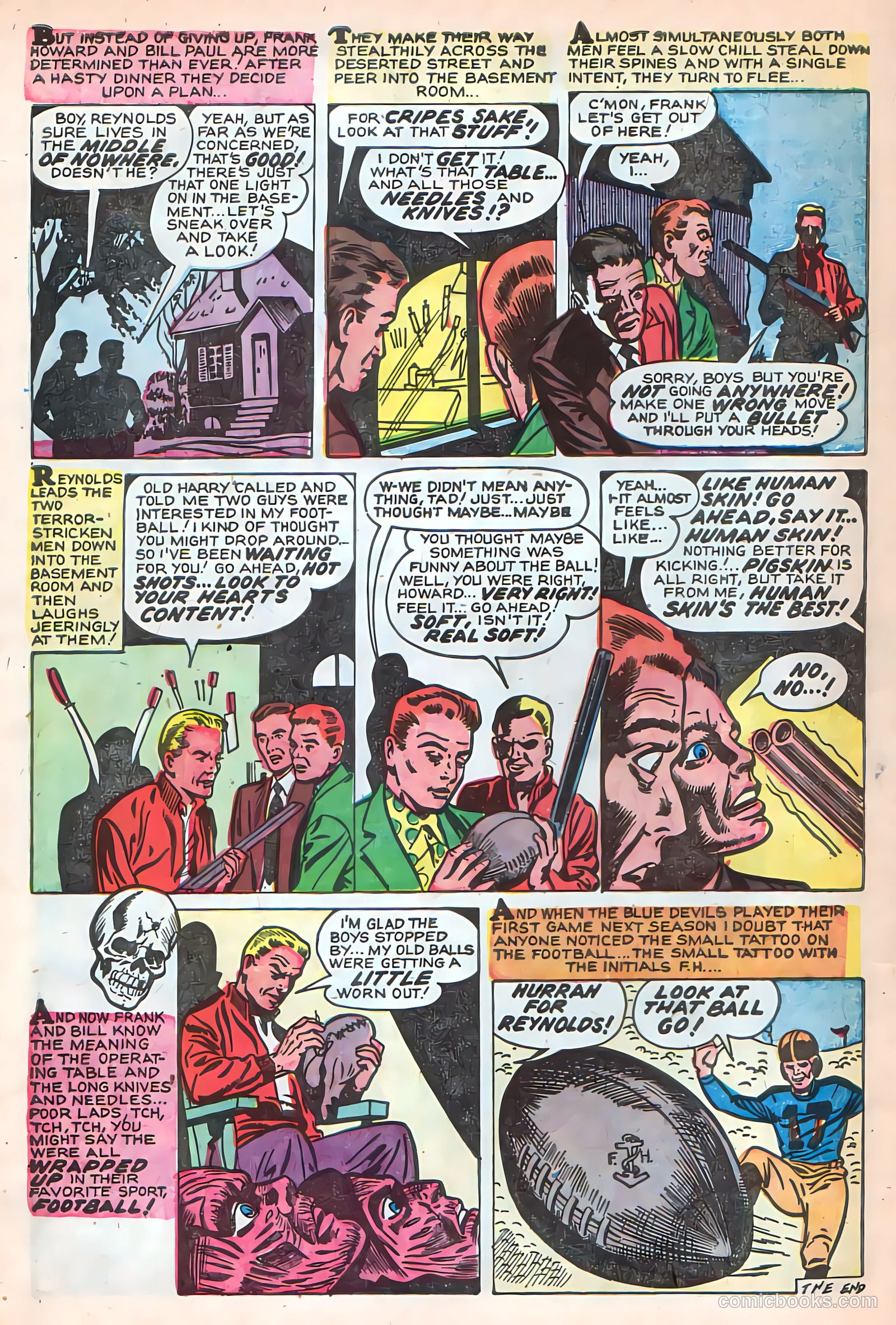 Mysterious Adventures #18 (1954) — page 20 of 20