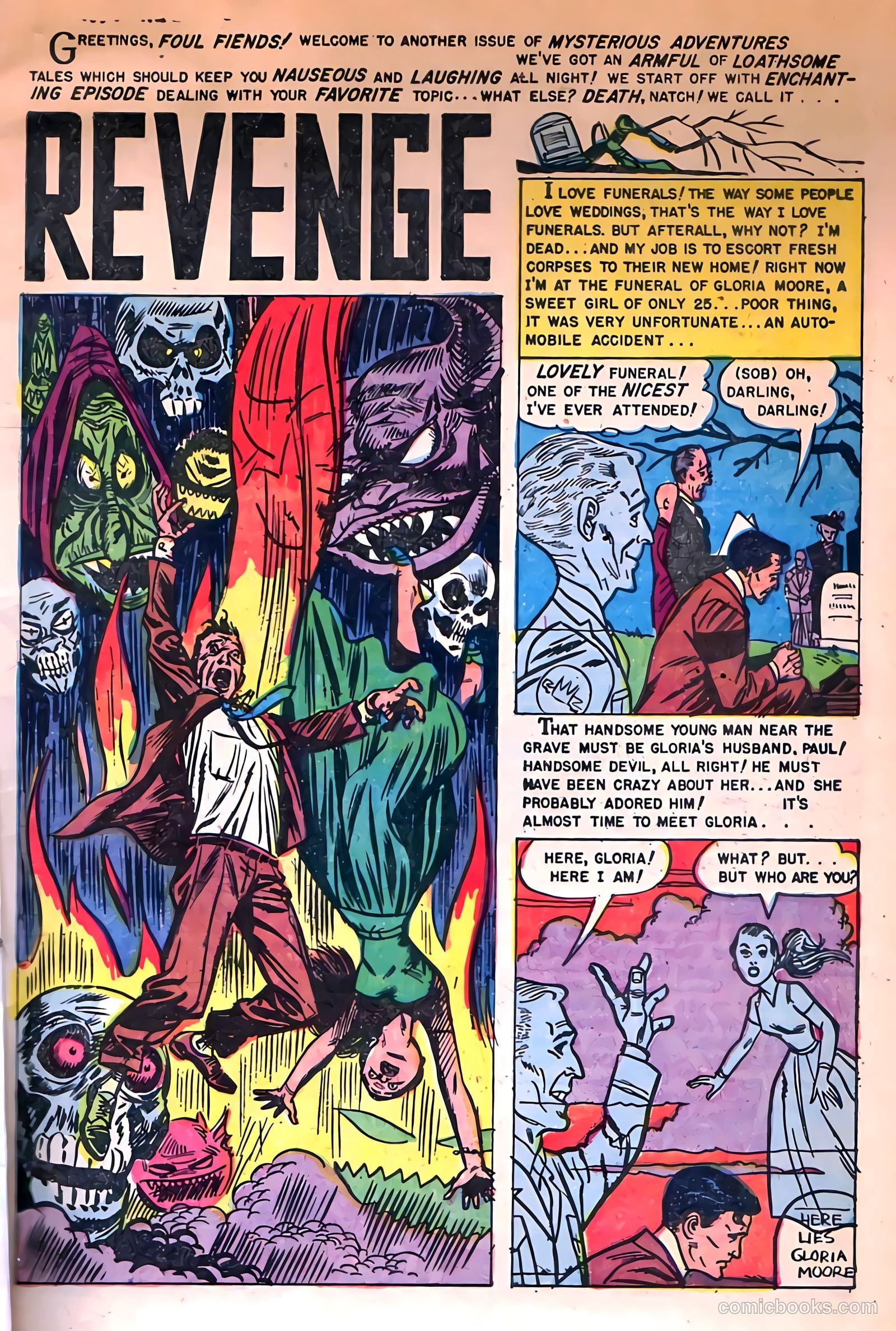 Mysterious Adventures #19 (1954) — page 3 of 36
