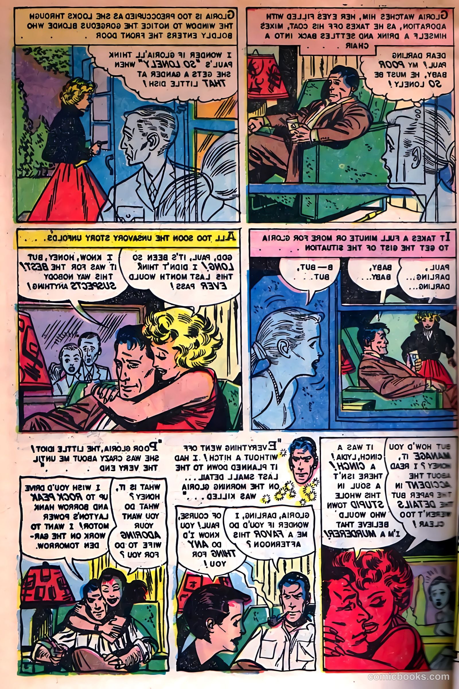 Mysterious Adventures #19 (1954) — page 5 of 36