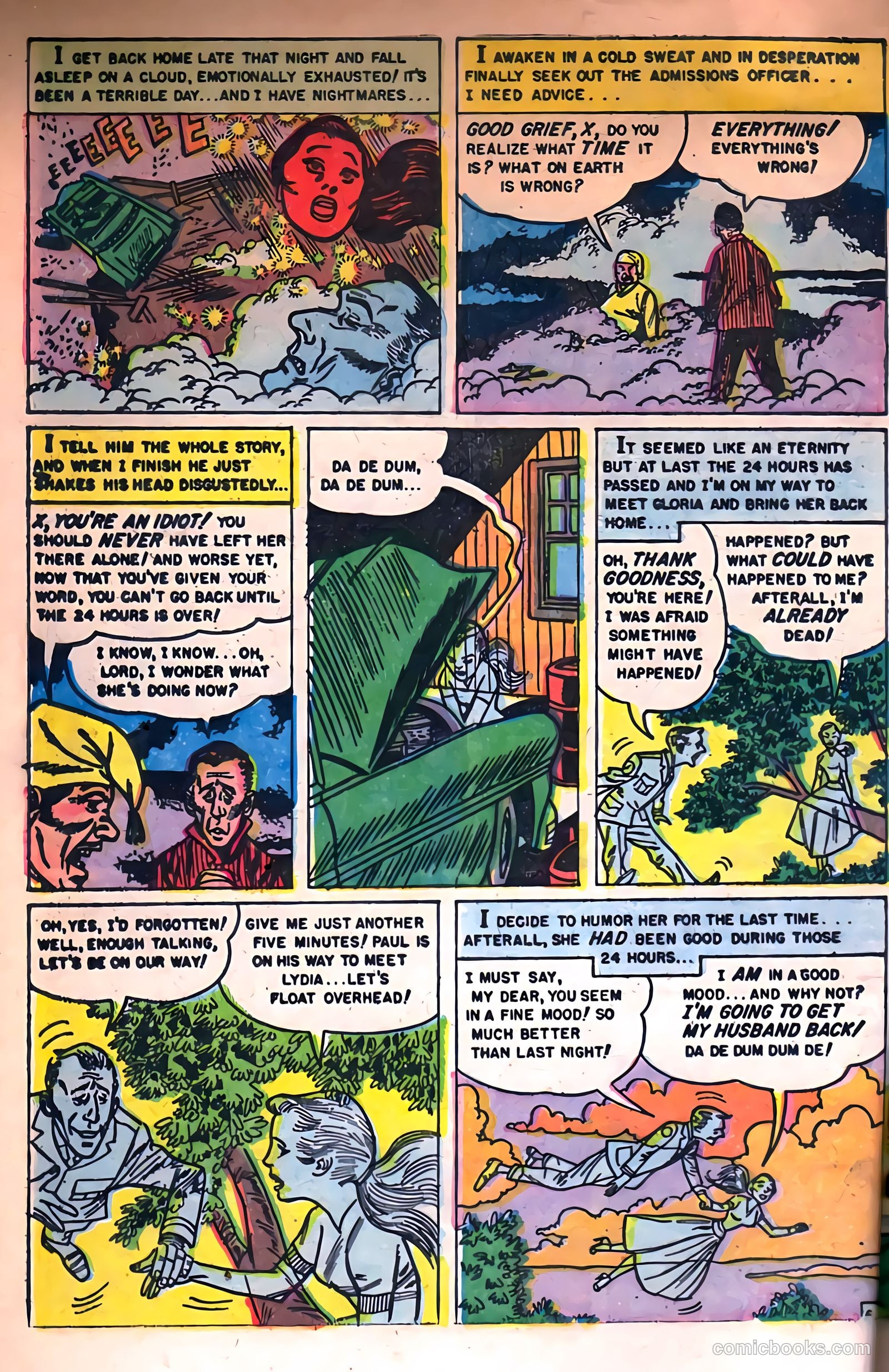 Mysterious Adventures #19 (1954) — page 8 of 36