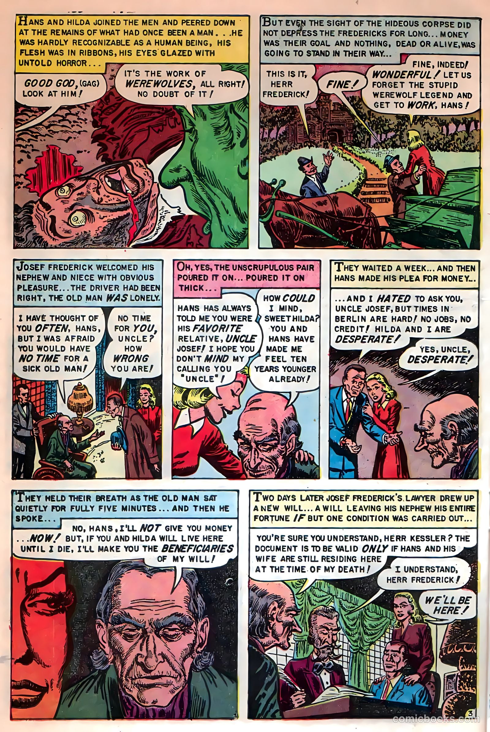 Mysterious Adventures #19 (1954) — page 14 of 36