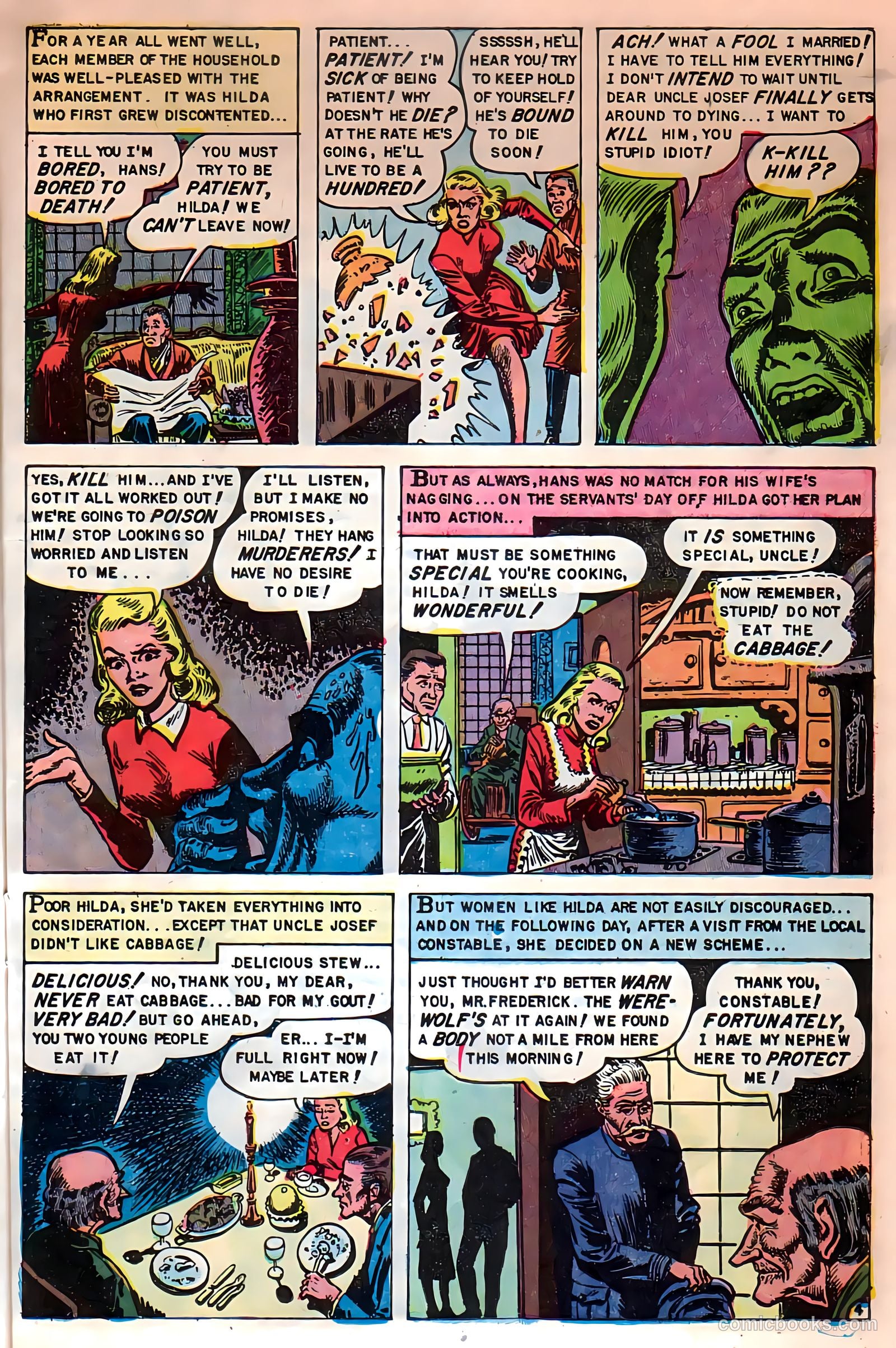 Mysterious Adventures #19 (1954) — page 15 of 36