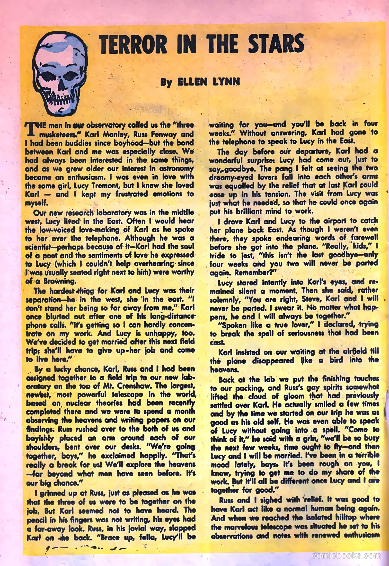 Mysterious Adventures #19 (1954) — page 18 of 36
