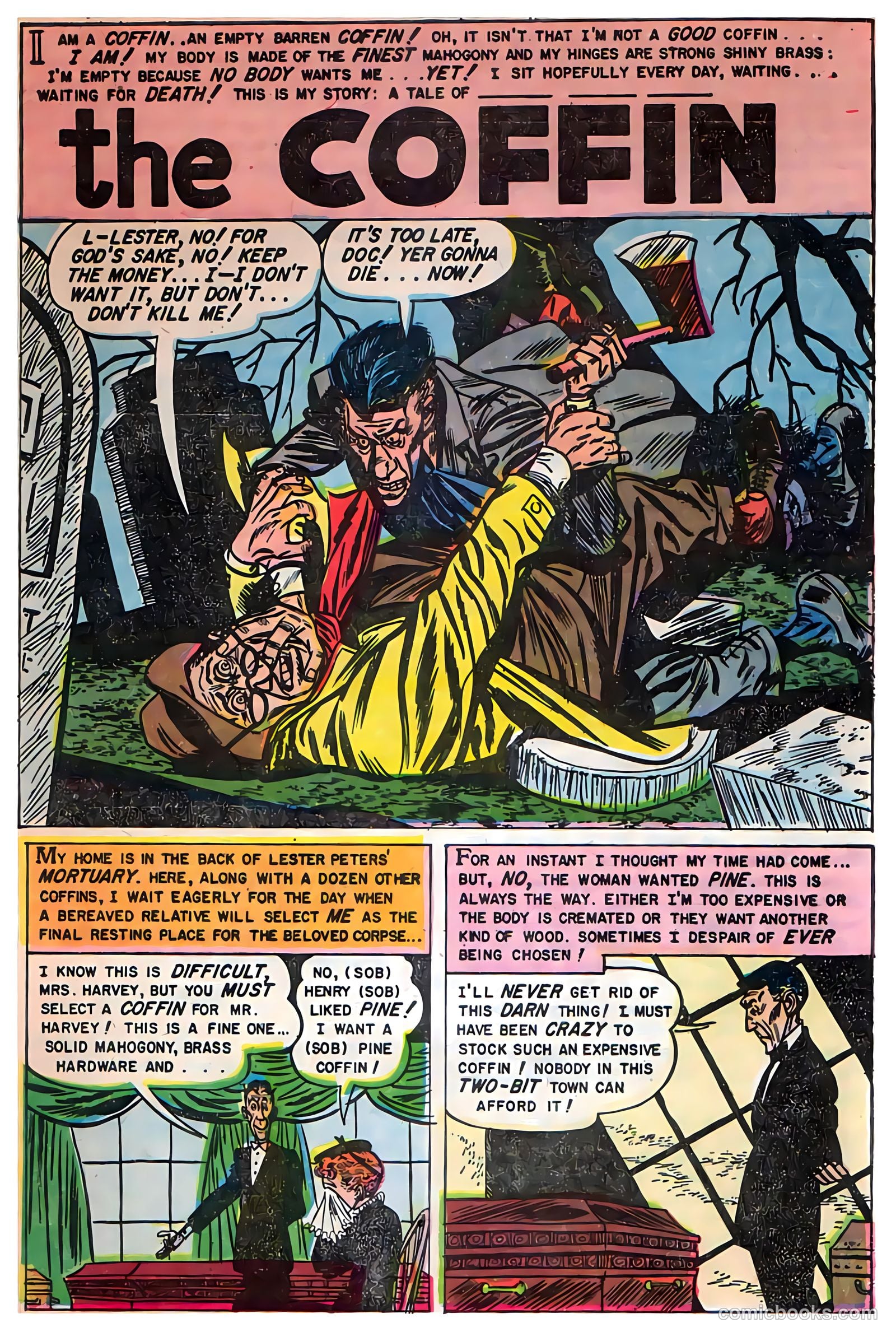 Mysterious Adventures #19 (1954) — page 20 of 36