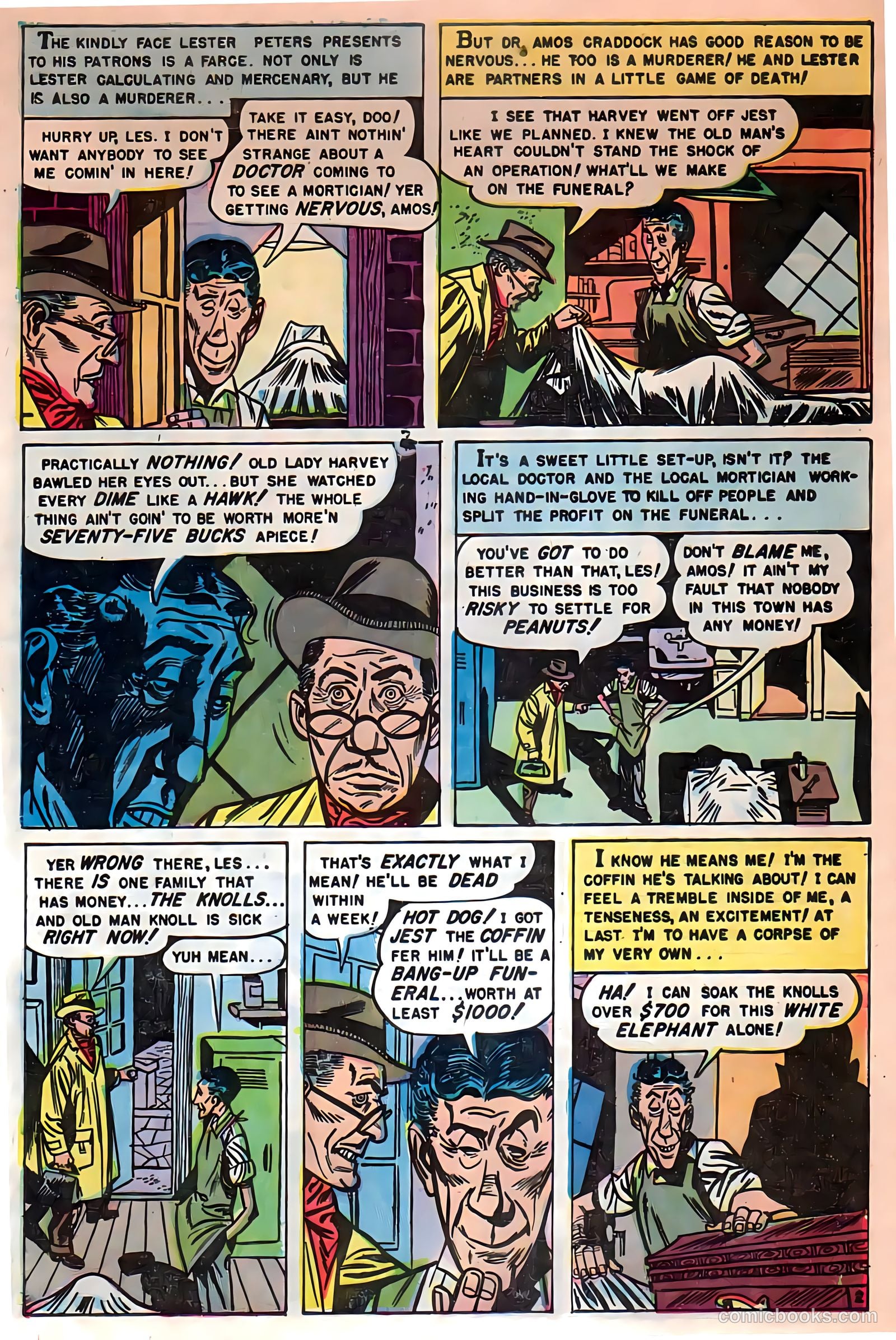 Mysterious Adventures #19 (1954) — page 21 of 36