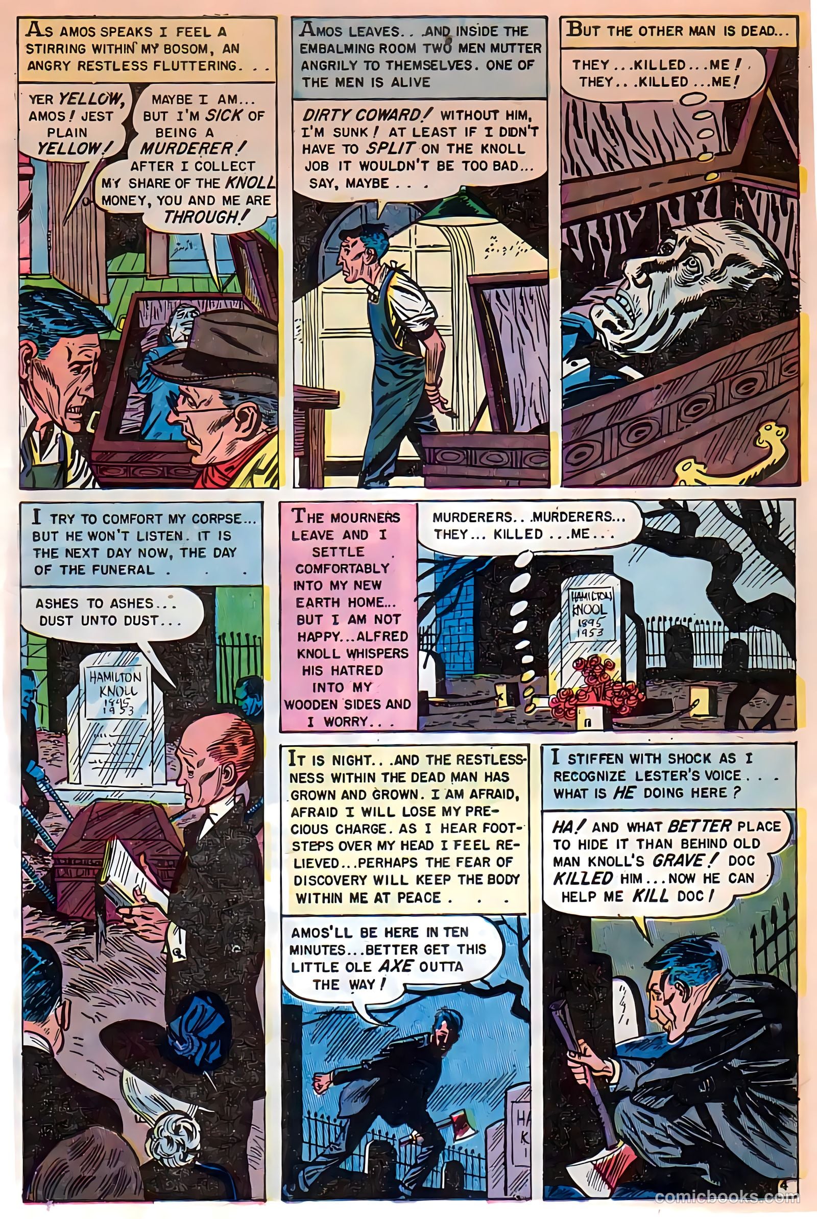 Mysterious Adventures #19 (1954) — page 23 of 36