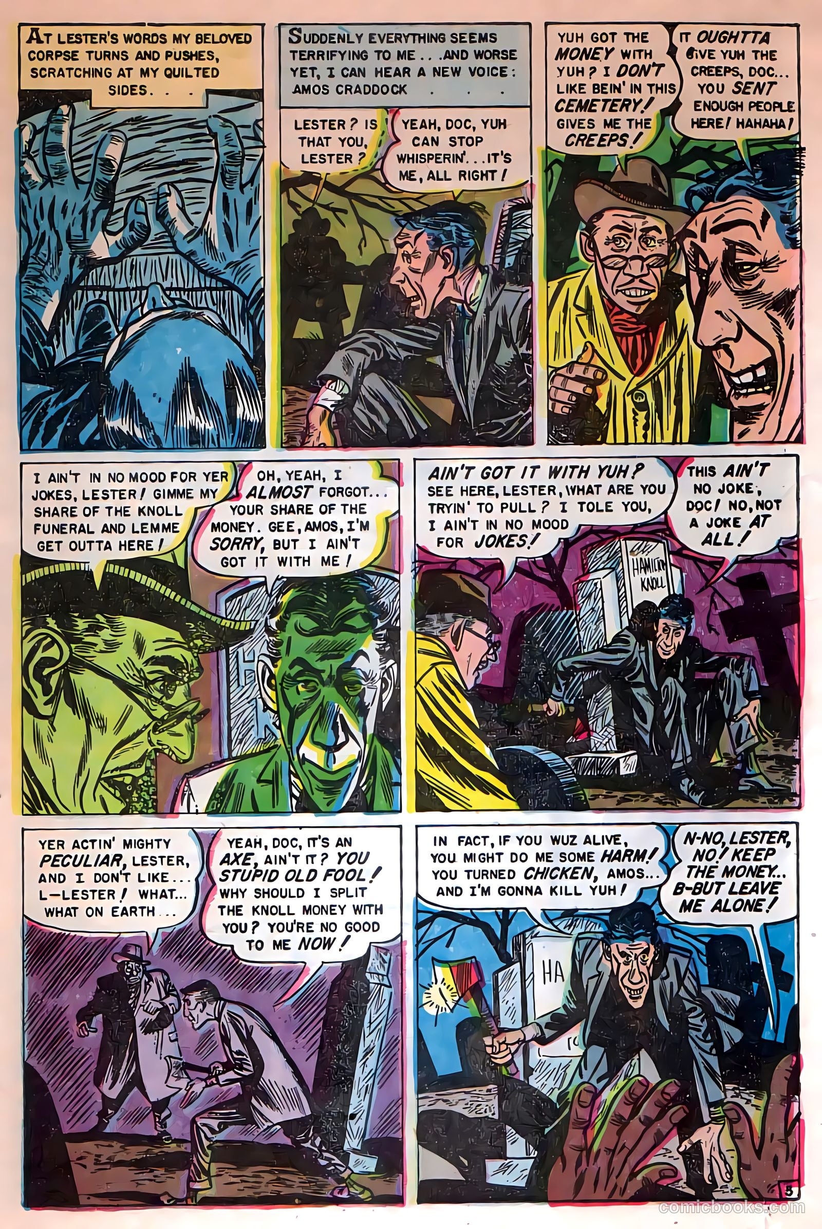 Mysterious Adventures #19 (1954) — page 24 of 36