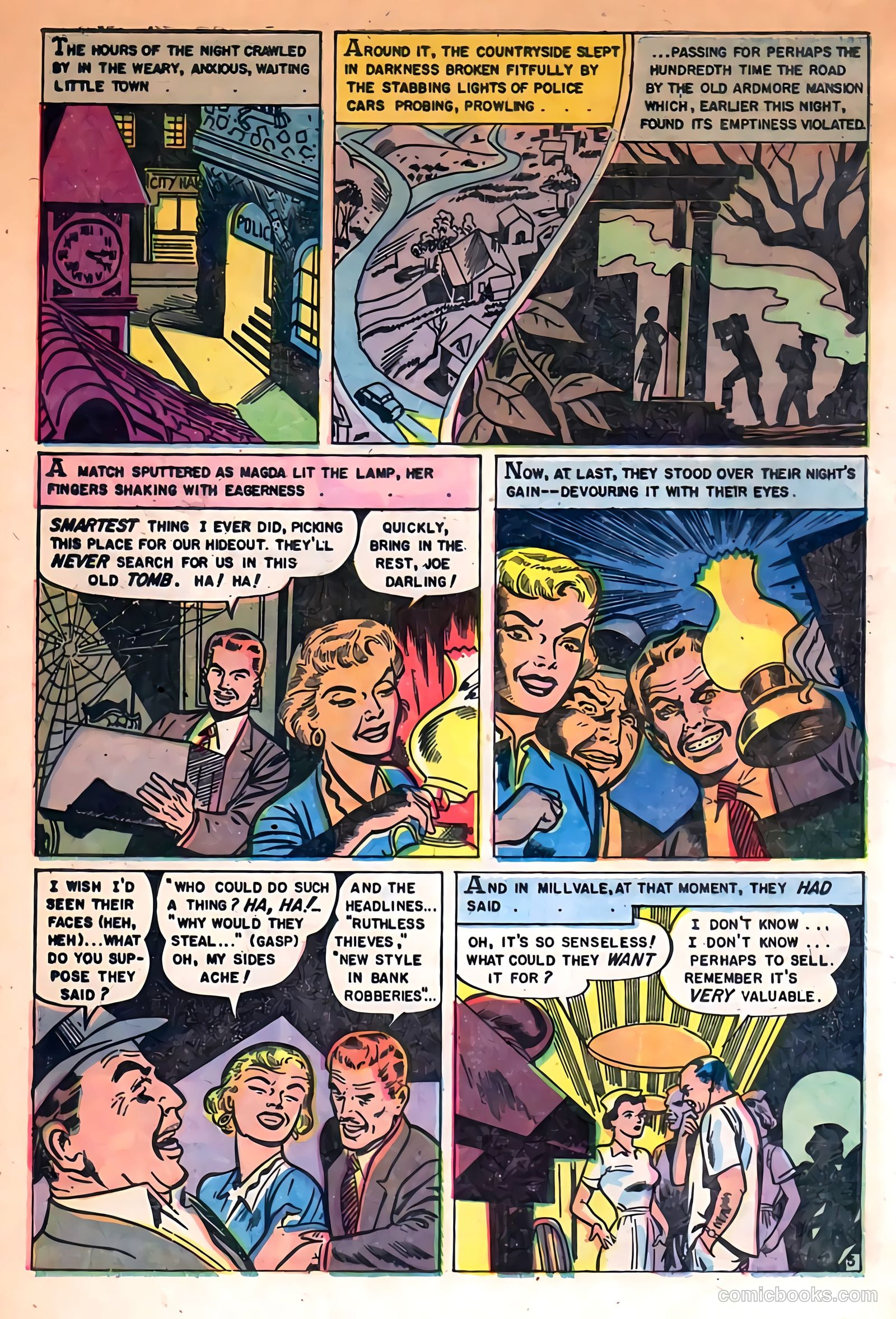 Mysterious Adventures #19 (1954) — page 32 of 36