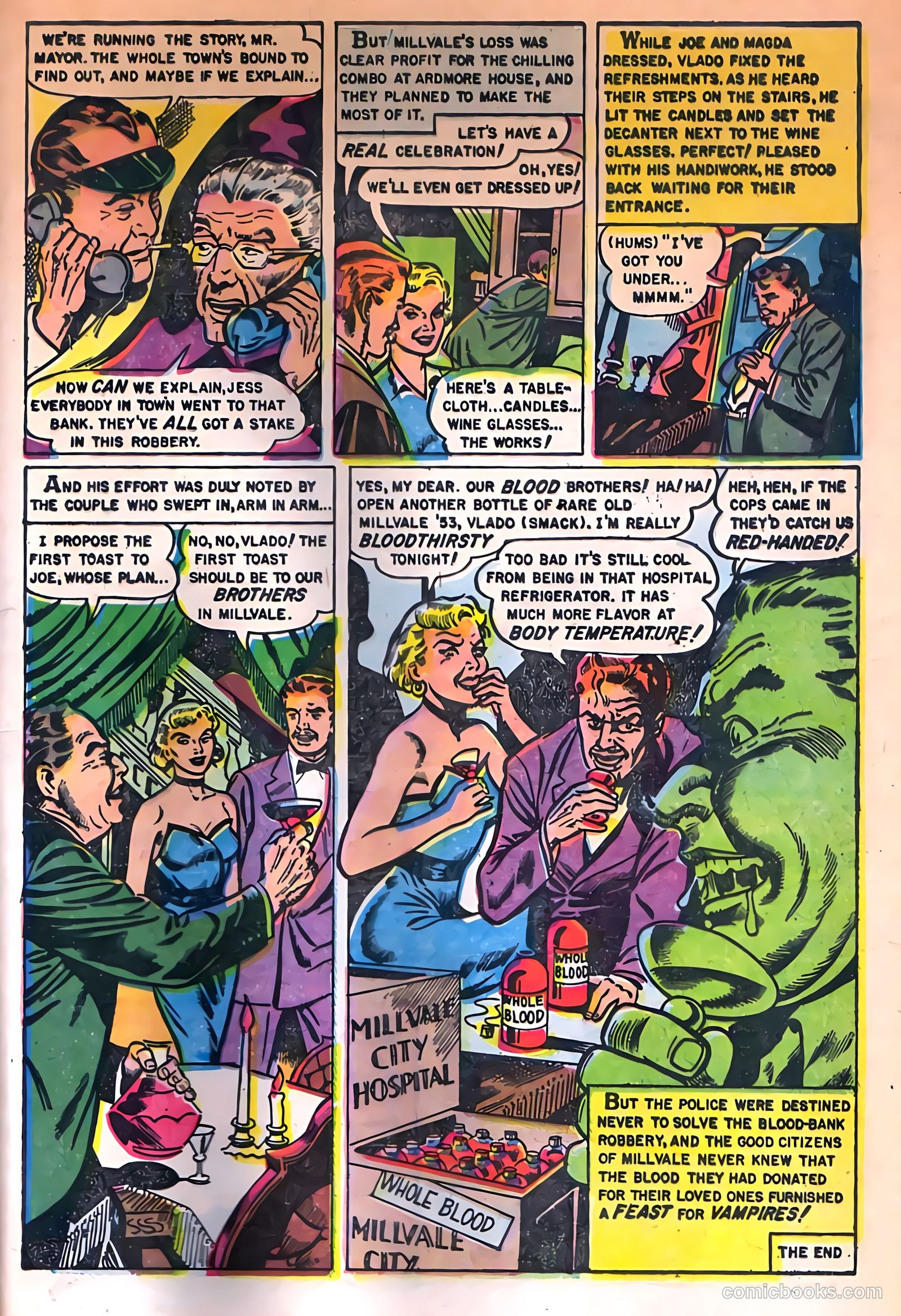 Mysterious Adventures #19 (1954) — page 33 of 36
