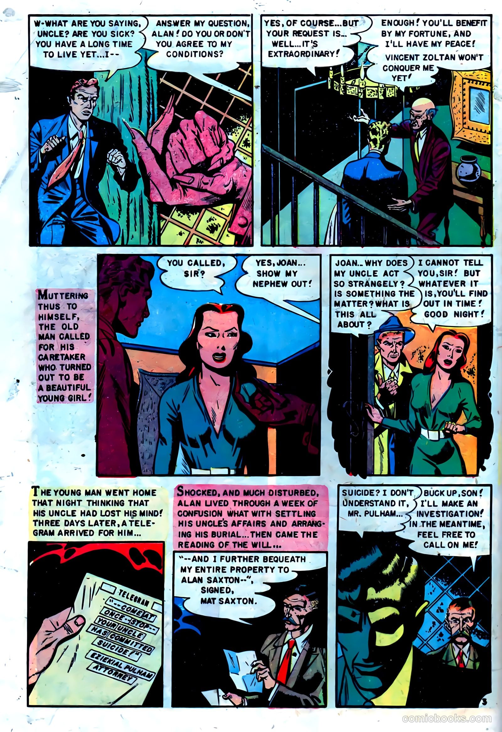 Mysterious Adventures #2 (1951) — page 28 of 36