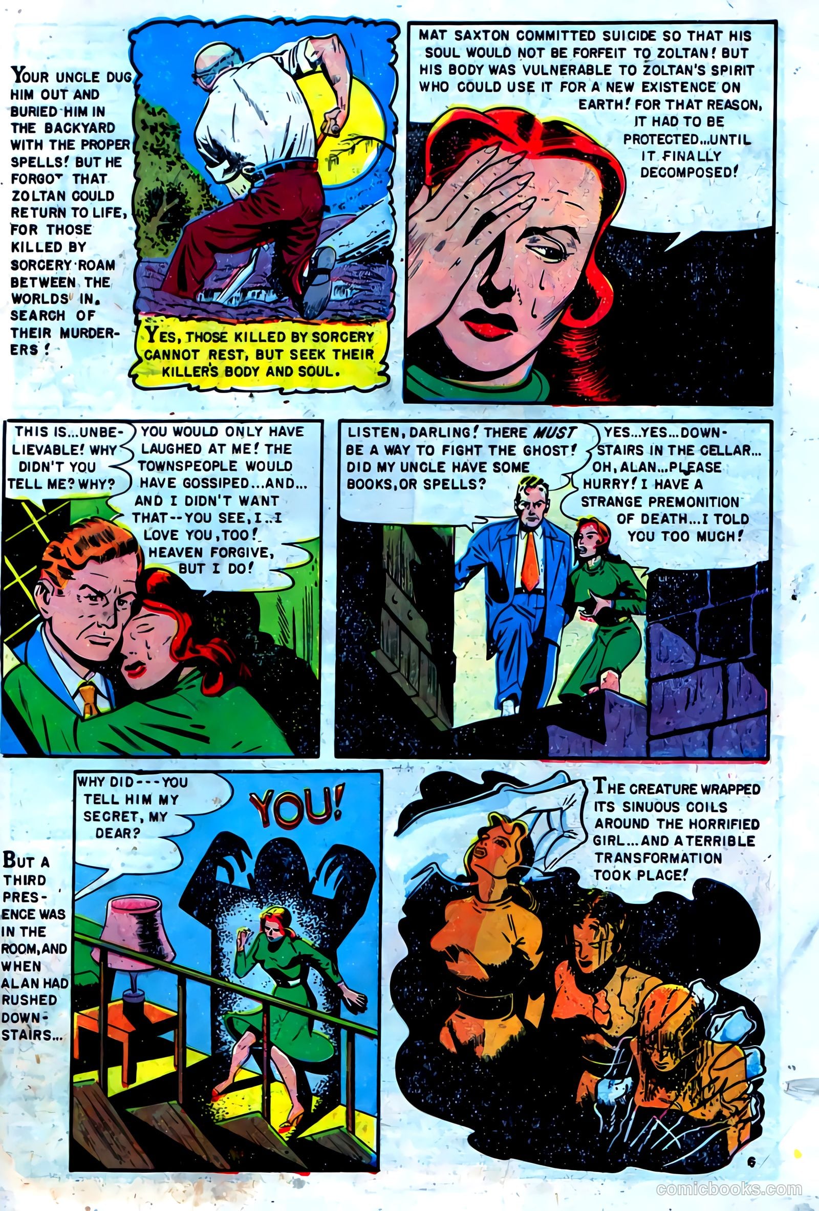 Mysterious Adventures #2 (1951) — page 31 of 36