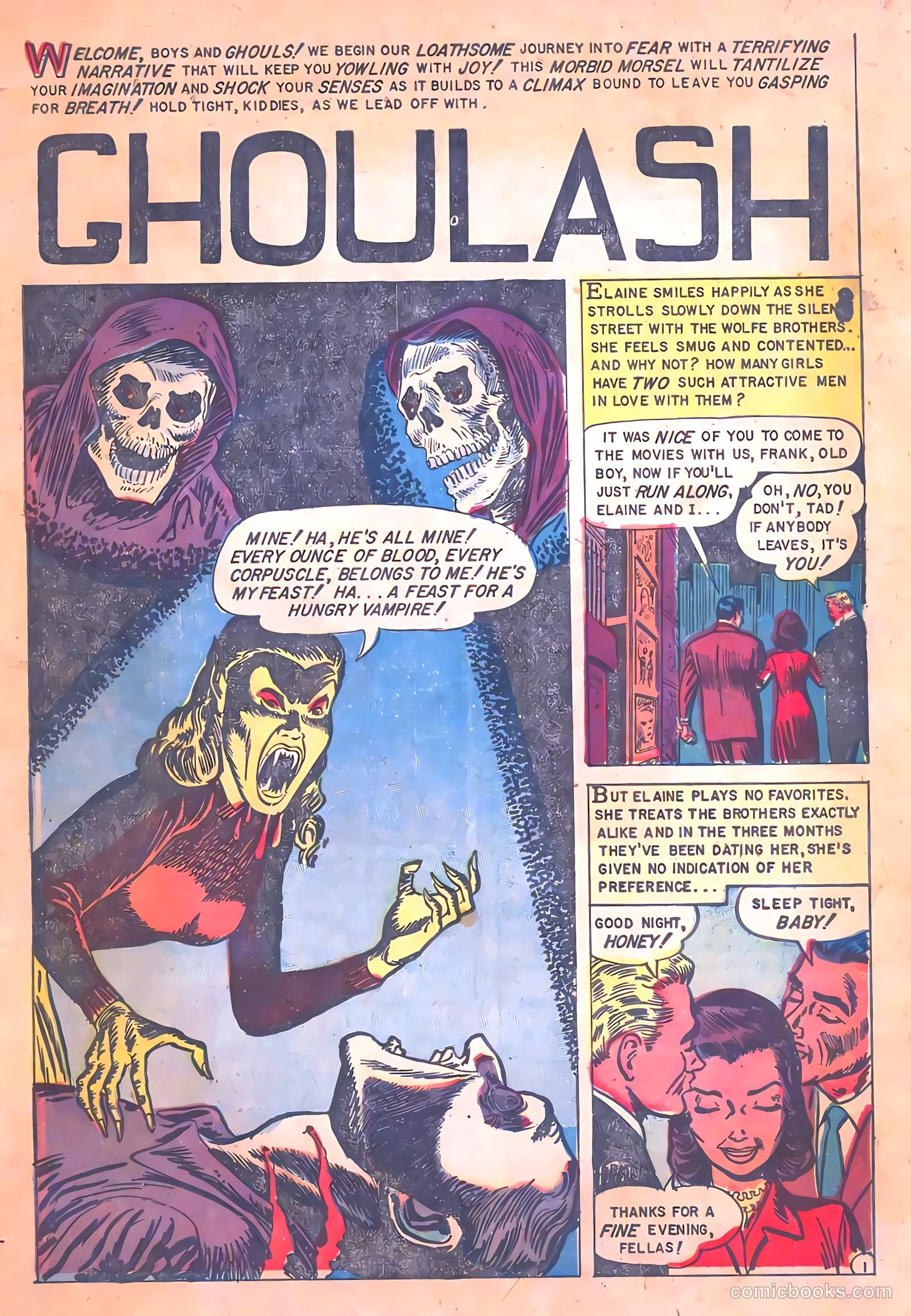 Mysterious Adventures #20 (1954) — page 3 of 36