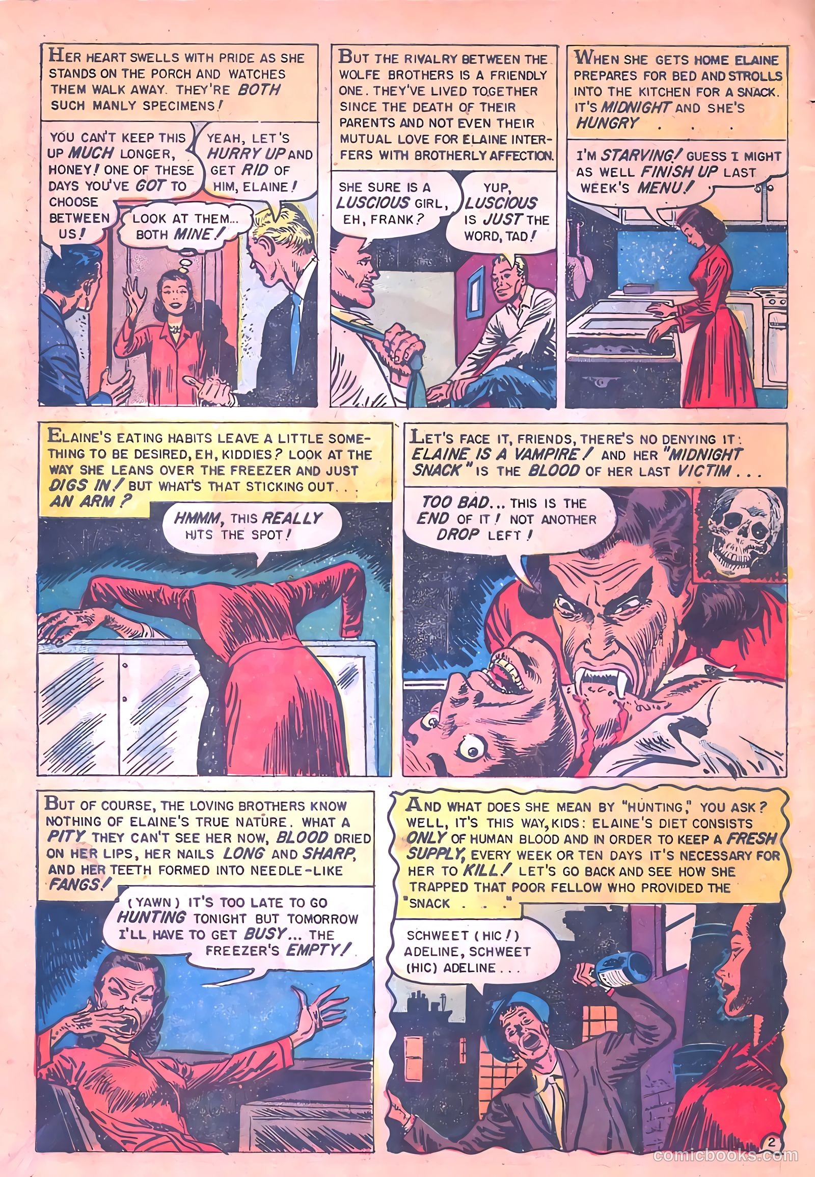 Mysterious Adventures #20 (1954) — page 4 of 36