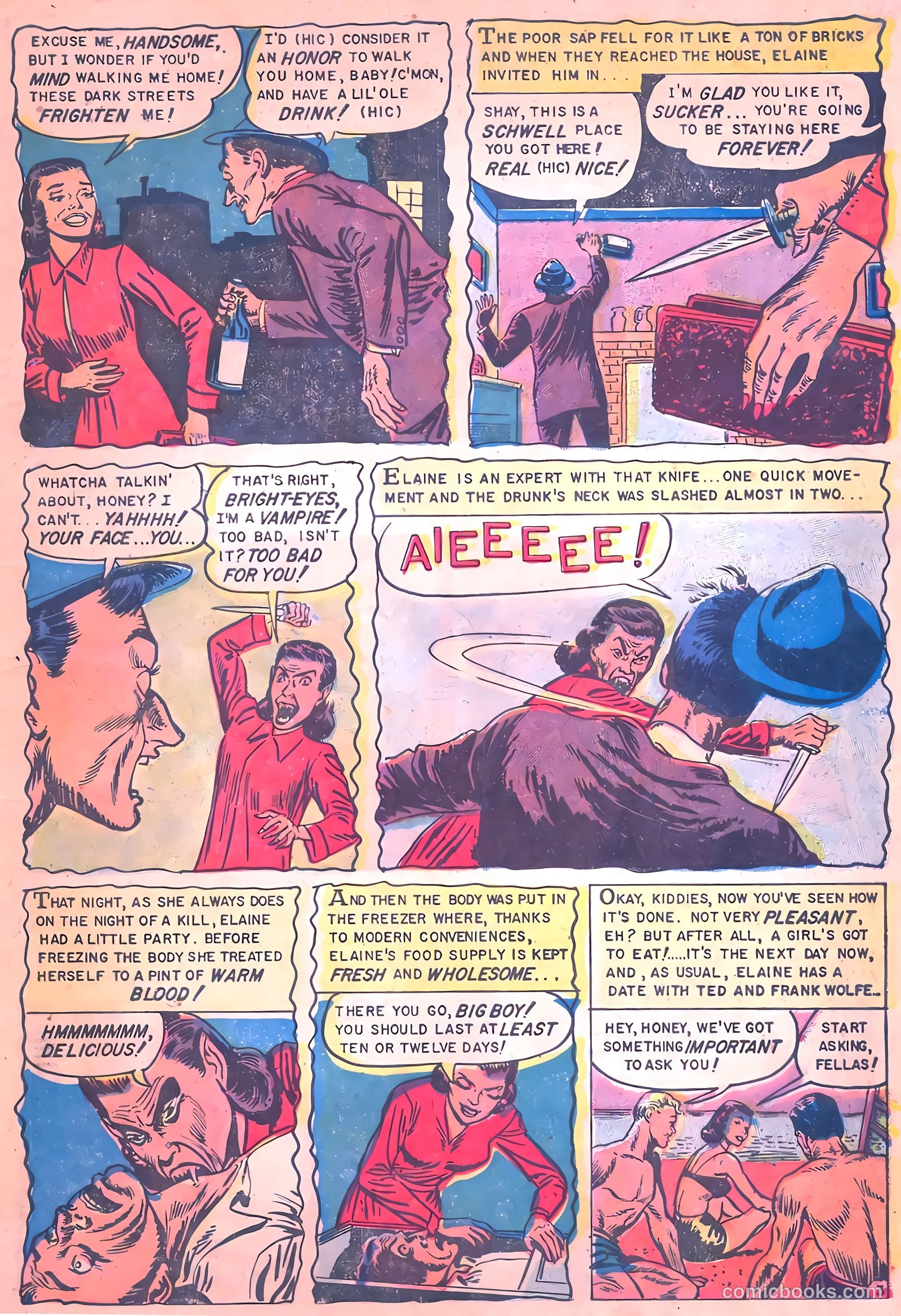 Mysterious Adventures #20 (1954) — page 5 of 36