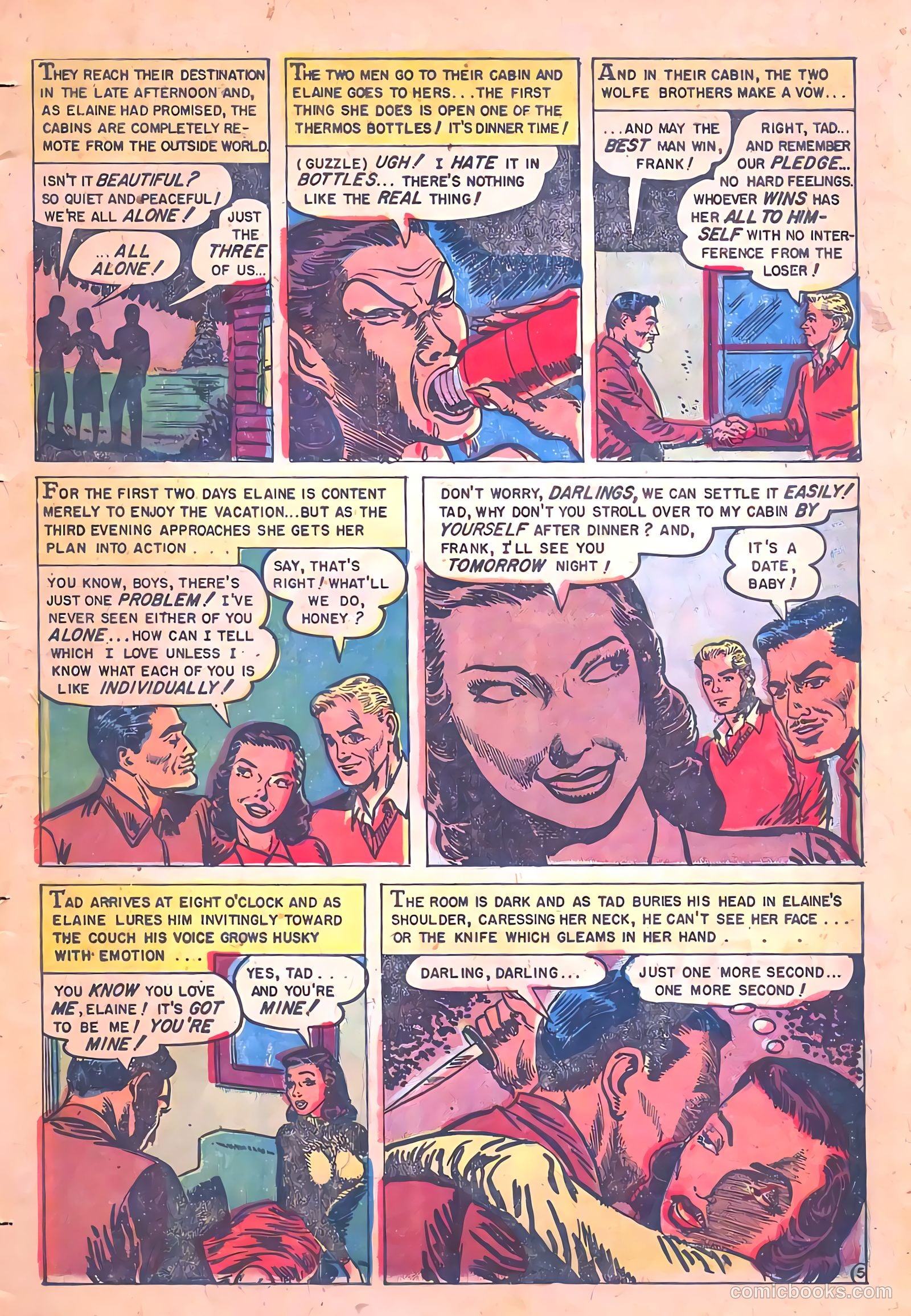 Mysterious Adventures #20 (1954) — page 7 of 36