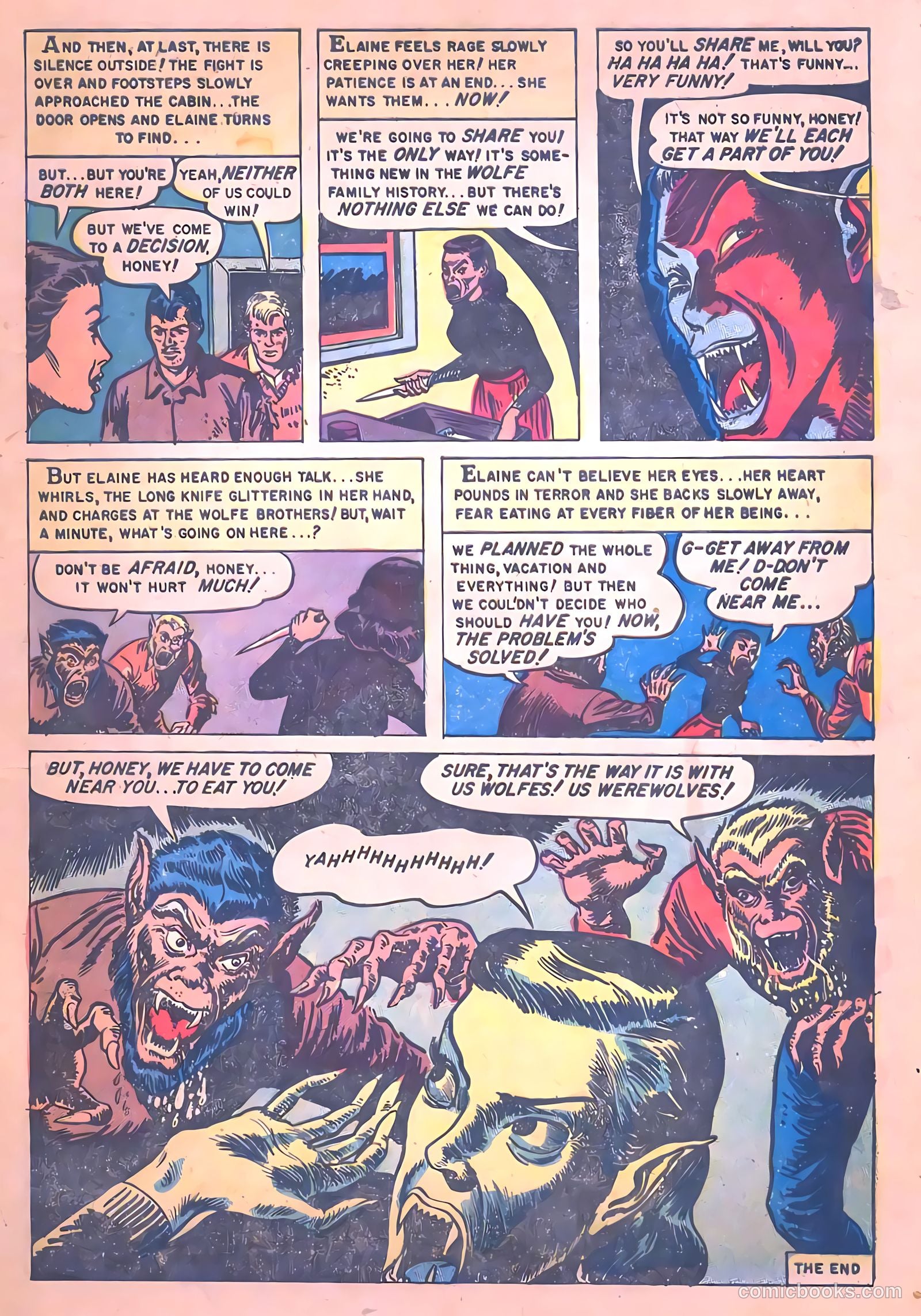 Mysterious Adventures #20 (1954) — page 9 of 36