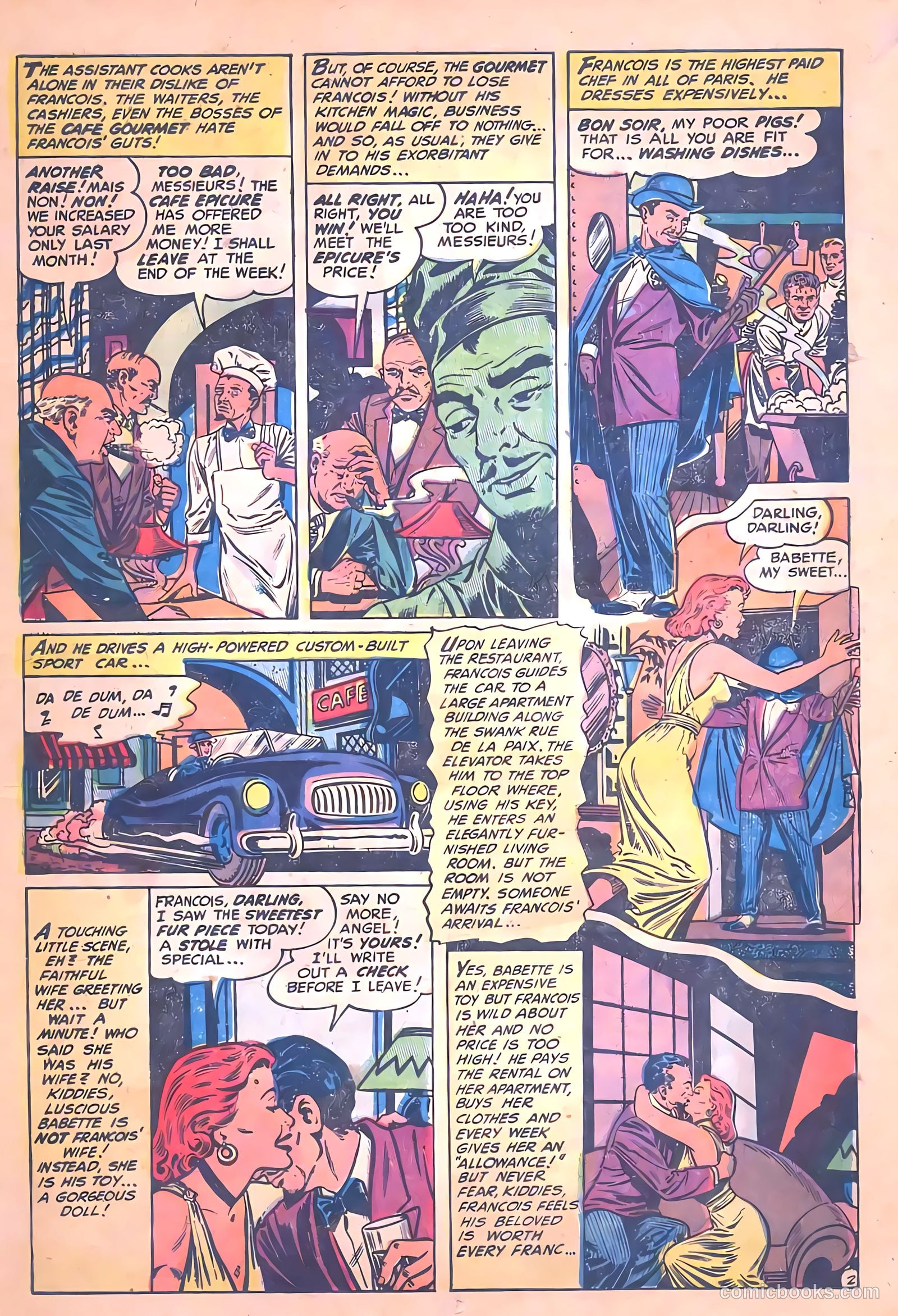 Mysterious Adventures #20 (1954) — page 13 of 36