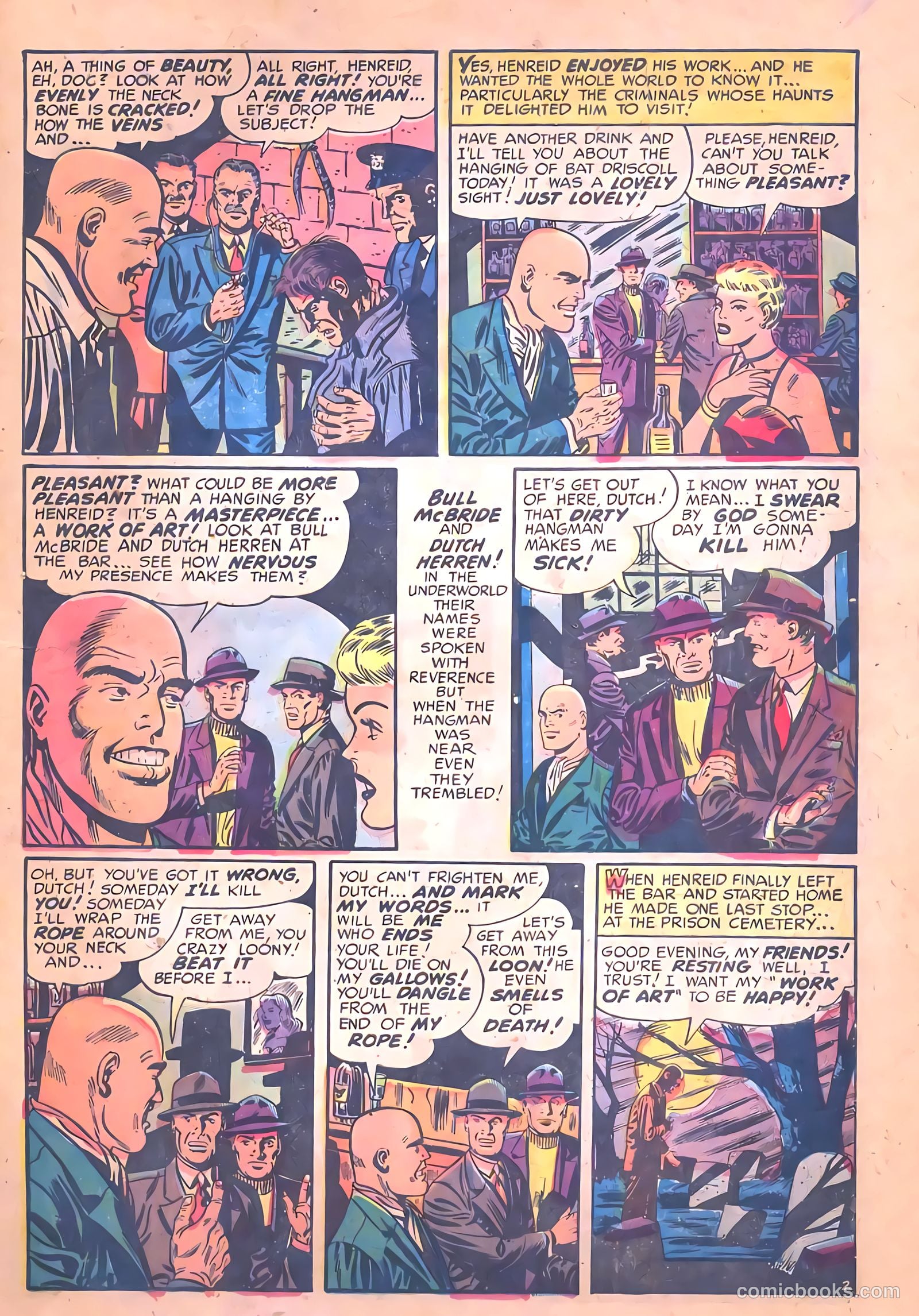 Mysterious Adventures #20 (1954) — page 21 of 36