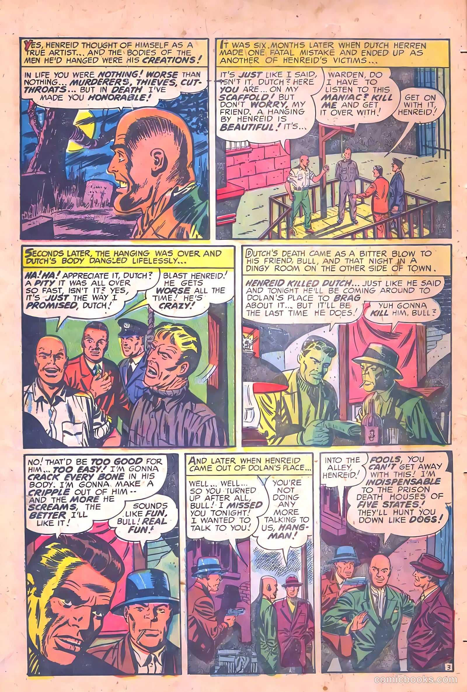 Mysterious Adventures #20 (1954) — page 22 of 36