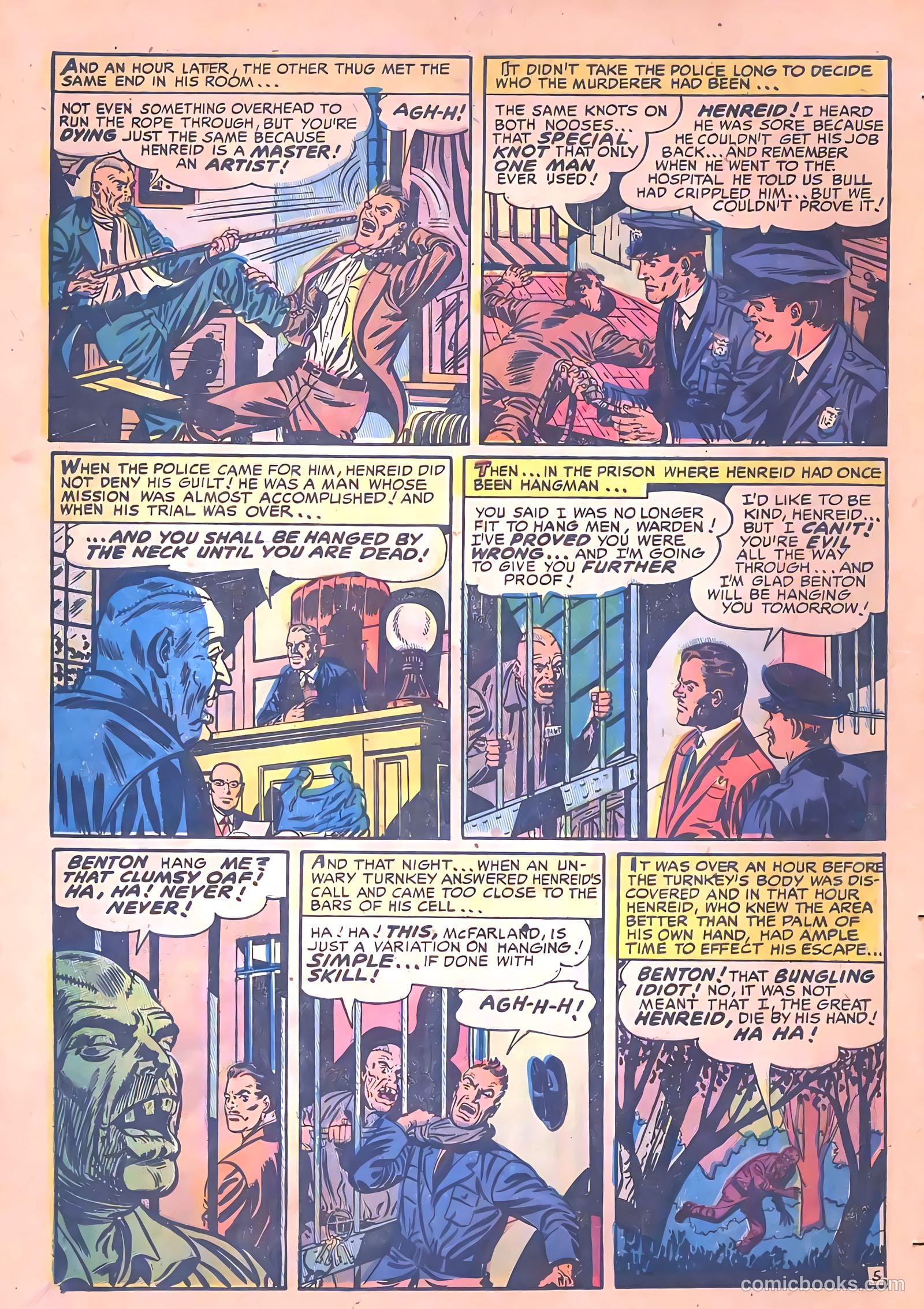 Mysterious Adventures #20 (1954) — page 24 of 36