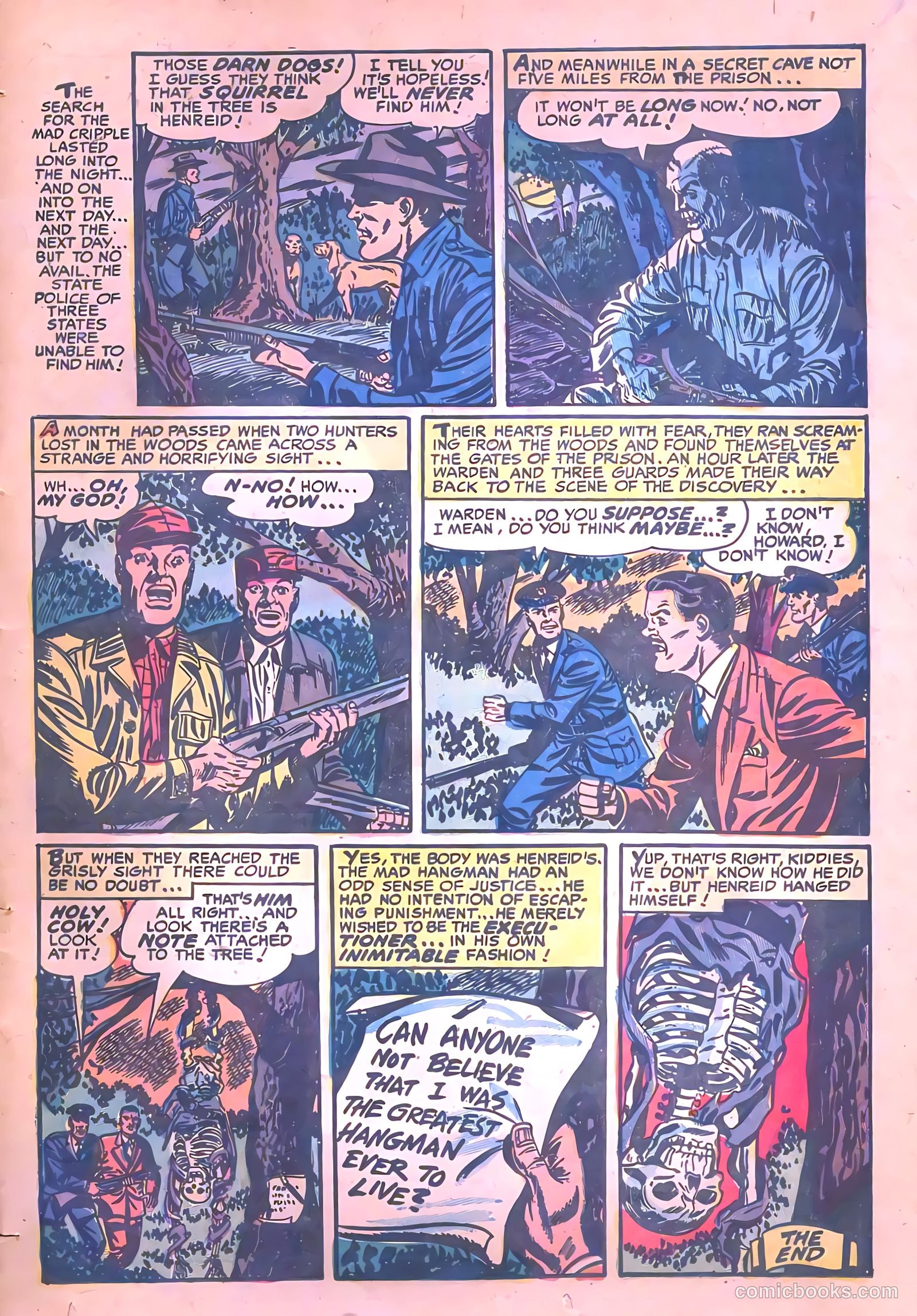 Mysterious Adventures #20 (1954) — page 25 of 36