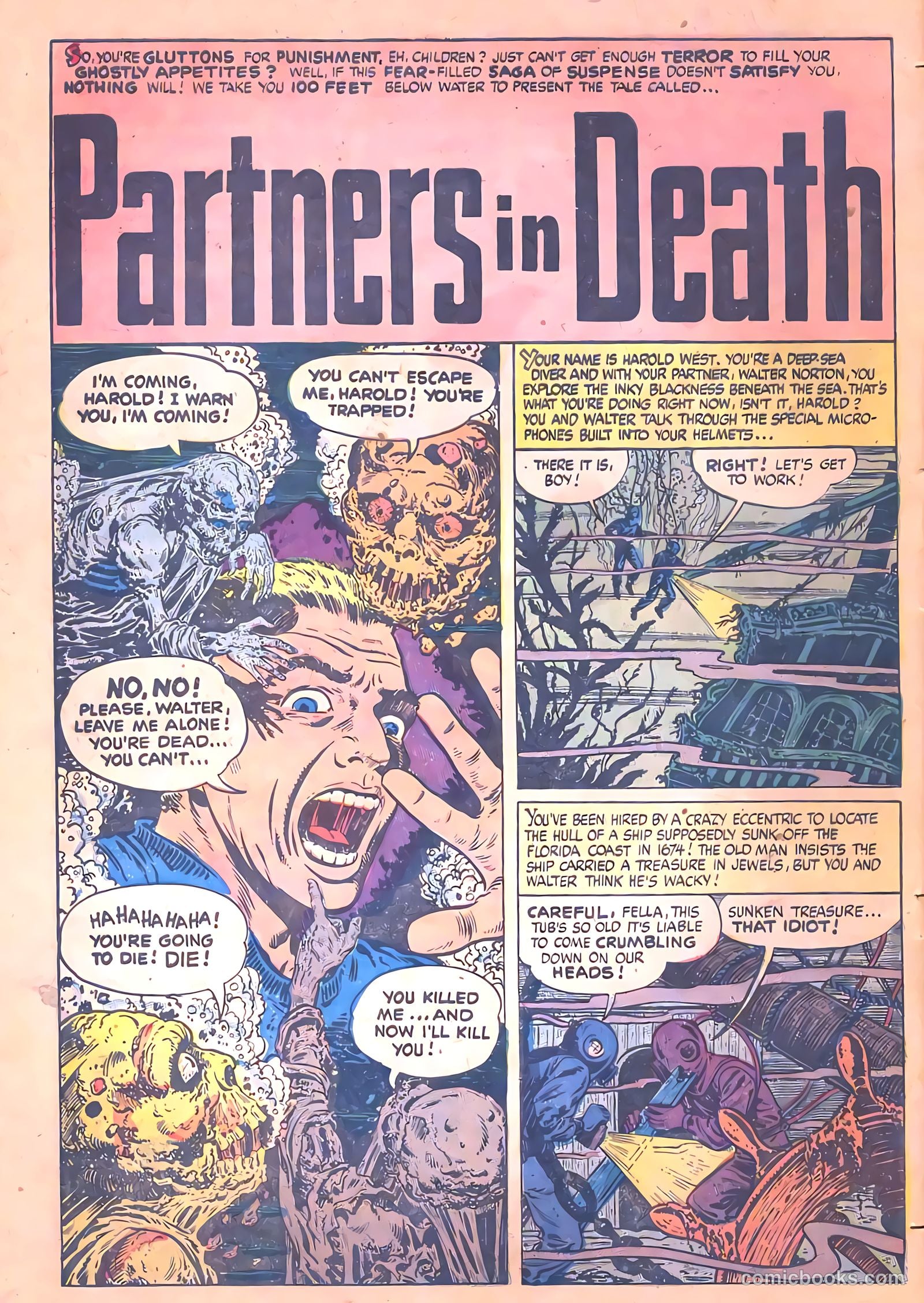 Mysterious Adventures #20 (1954) — page 28 of 36
