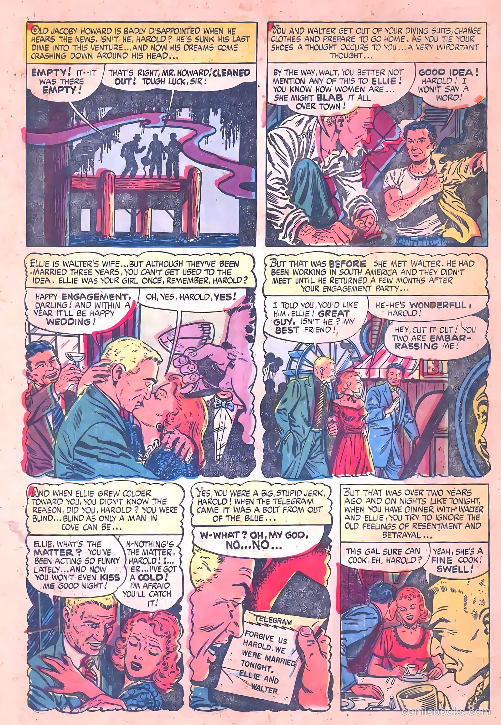 Mysterious Adventures #20 (1954) — page 30 of 36