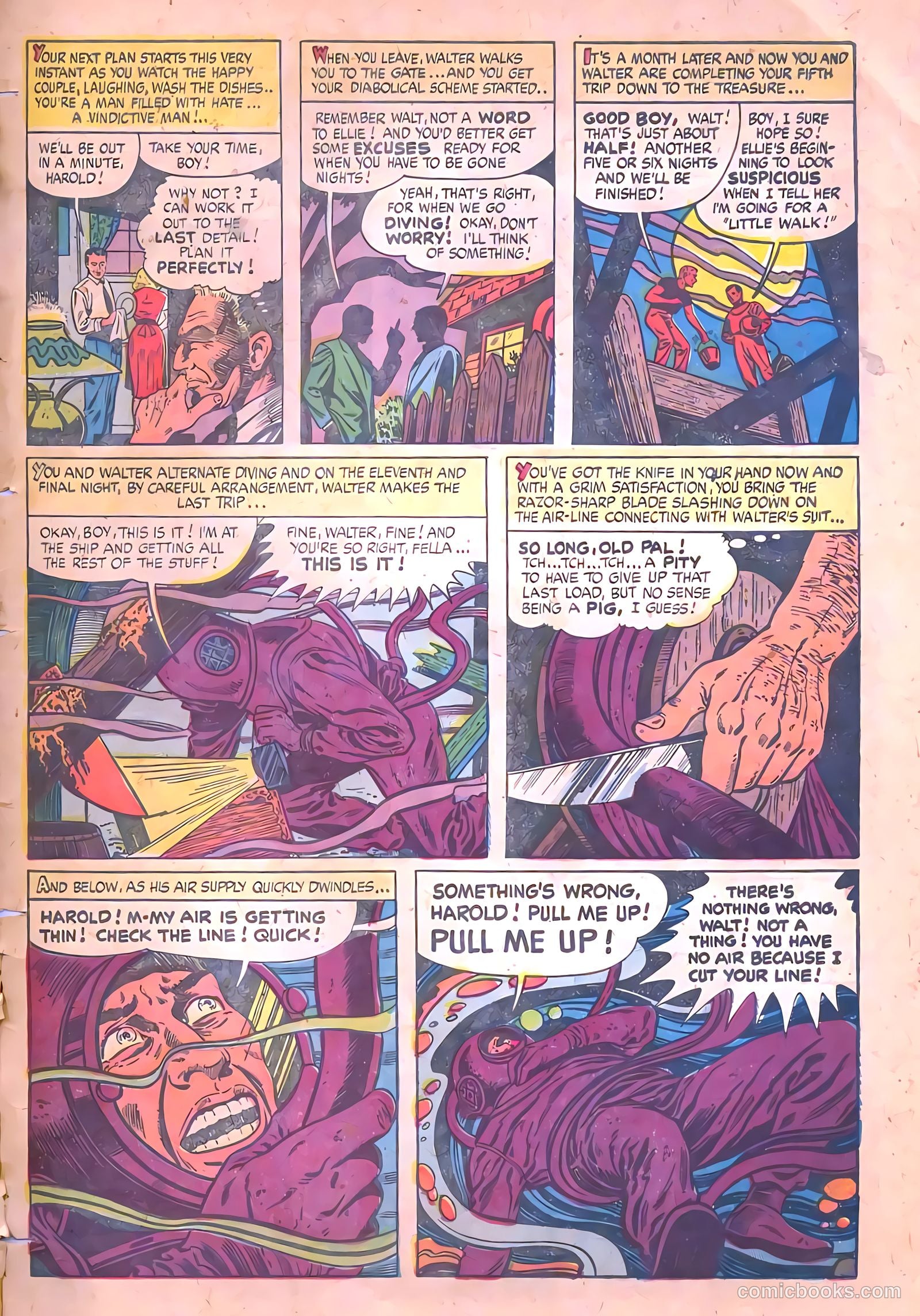 Mysterious Adventures #20 (1954) — page 31 of 36