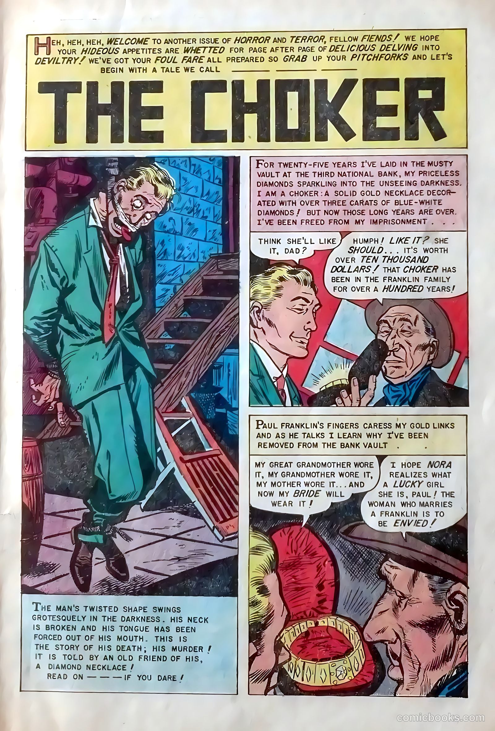 Mysterious Adventures #21 (1954) — page 3 of 36