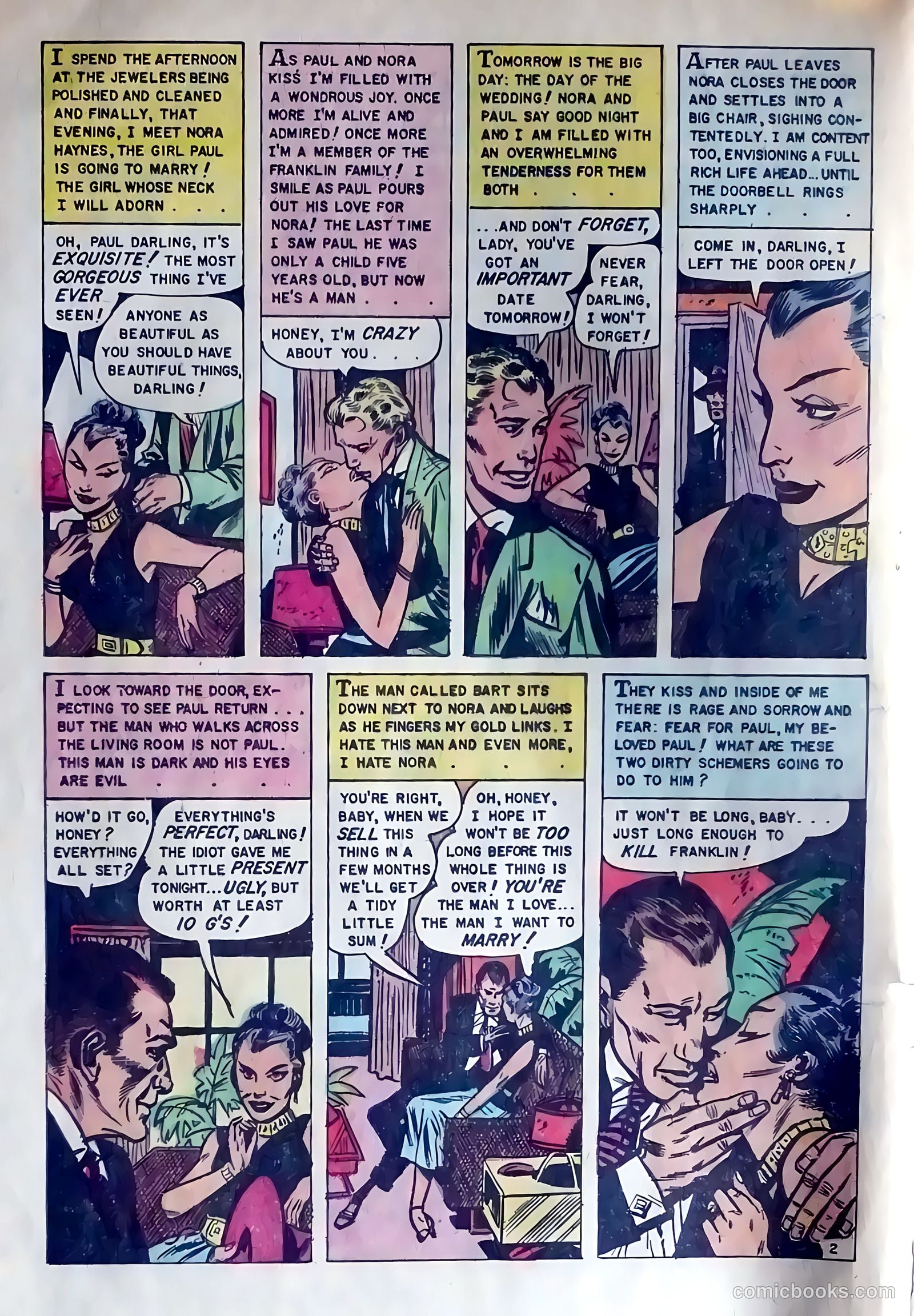 Mysterious Adventures #21 (1954) — page 4 of 36