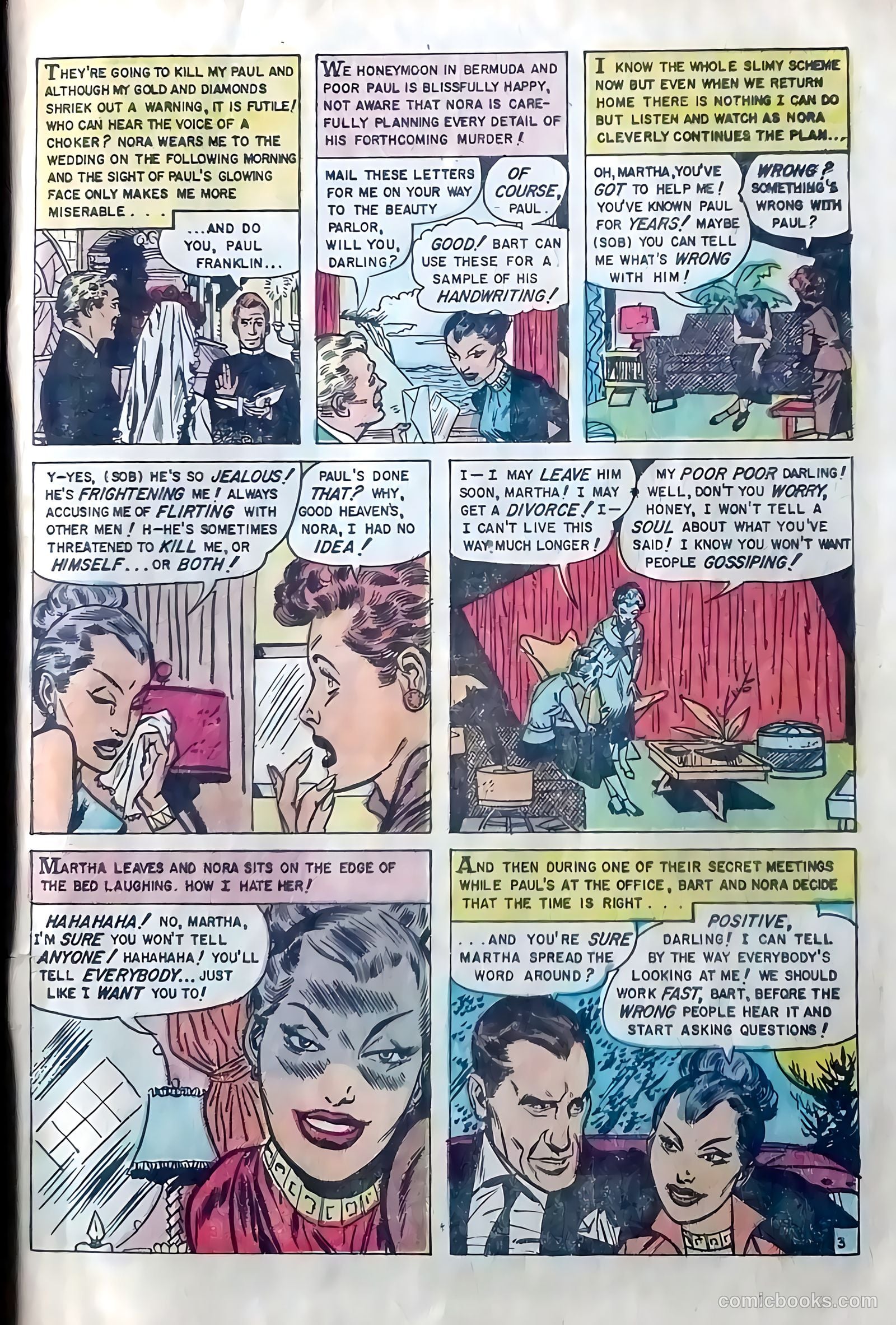 Mysterious Adventures #21 (1954) — page 5 of 36