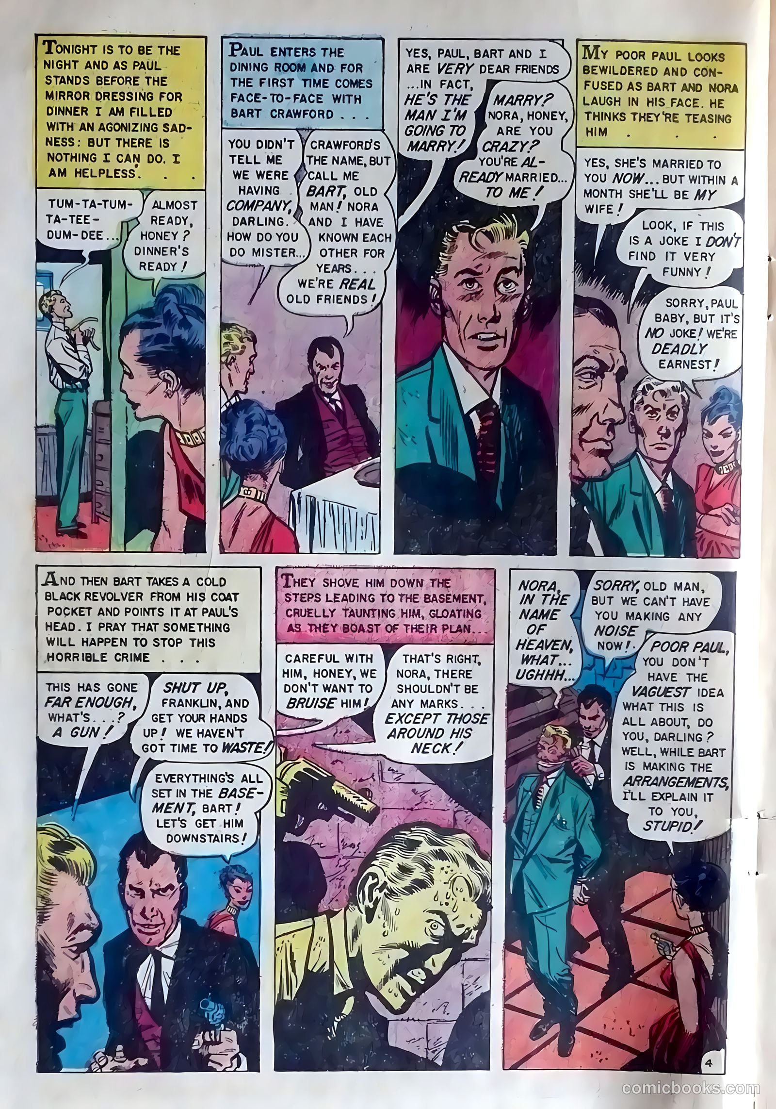 Mysterious Adventures #21 (1954) — page 6 of 36