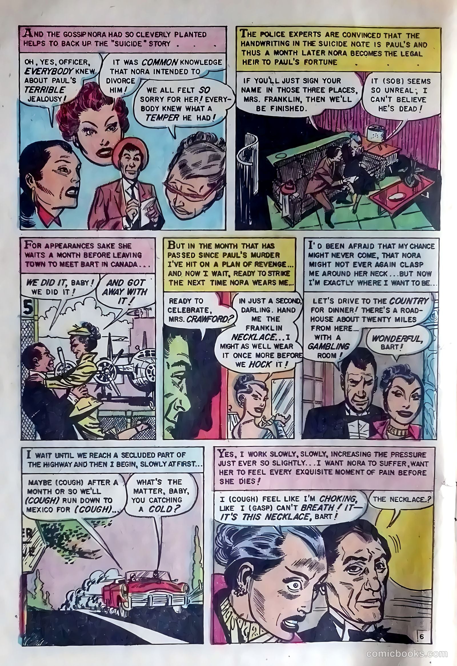 Mysterious Adventures #21 (1954) — page 8 of 36
