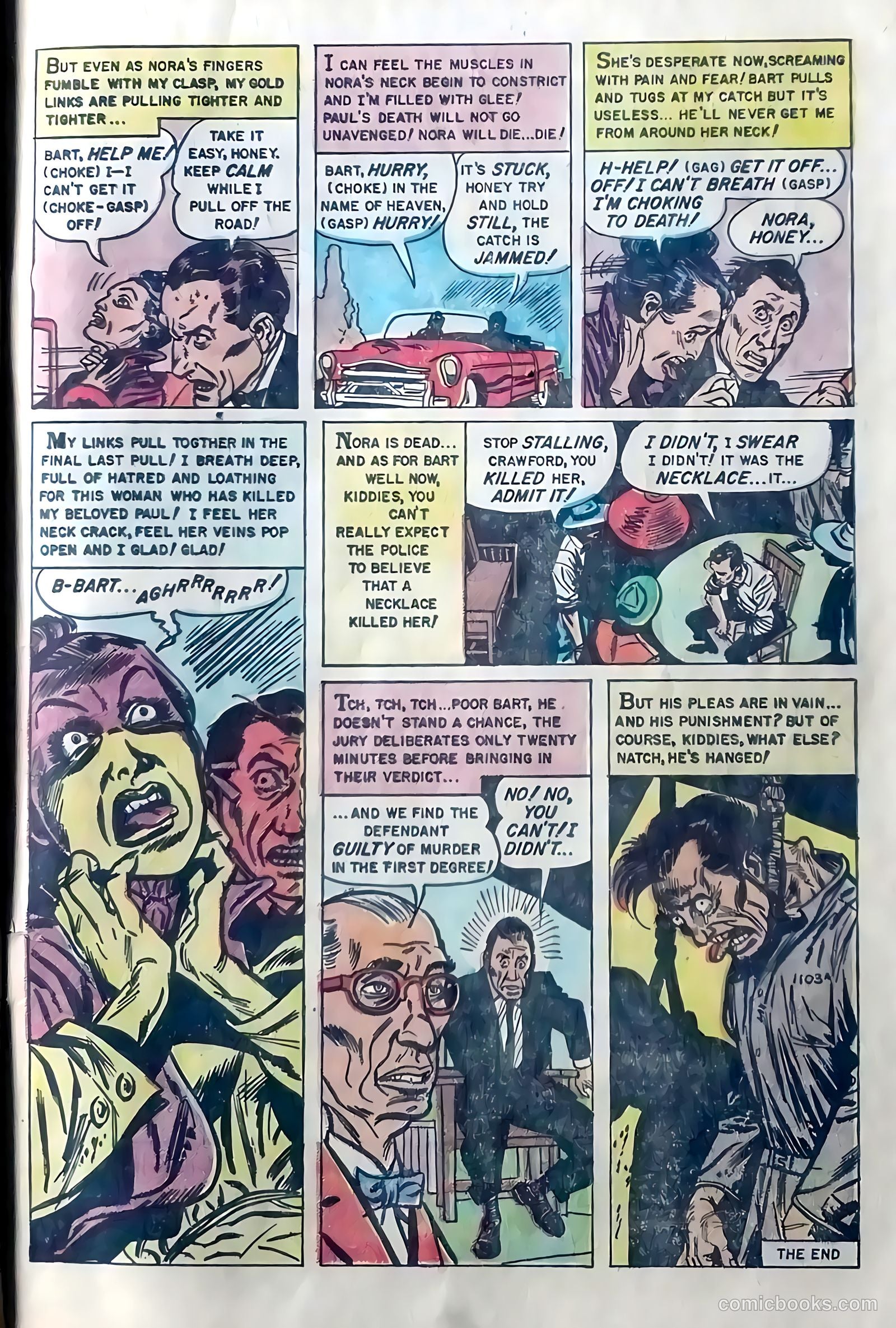 Mysterious Adventures #21 (1954) — page 9 of 36
