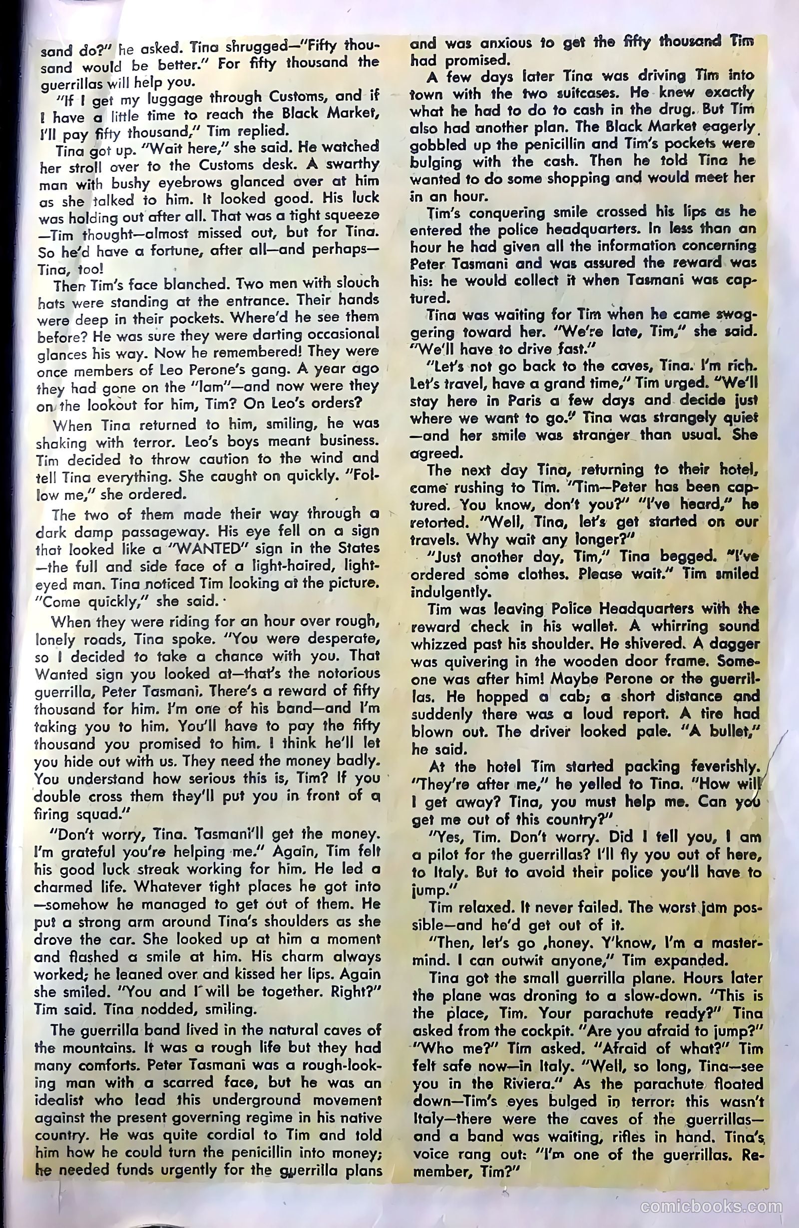 Mysterious Adventures #21 (1954) — page 19 of 36
