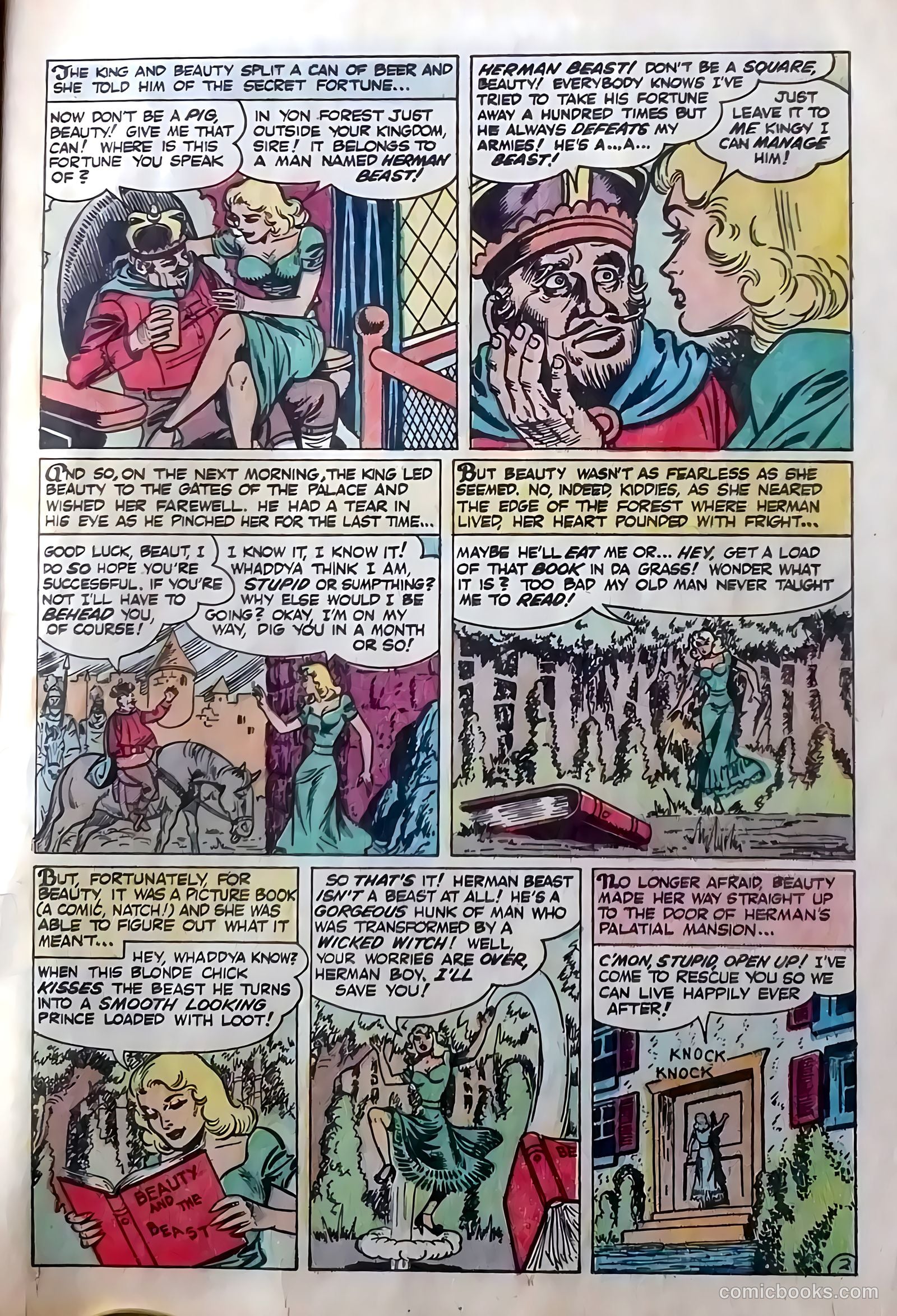 Mysterious Adventures #21 (1954) — page 21 of 36