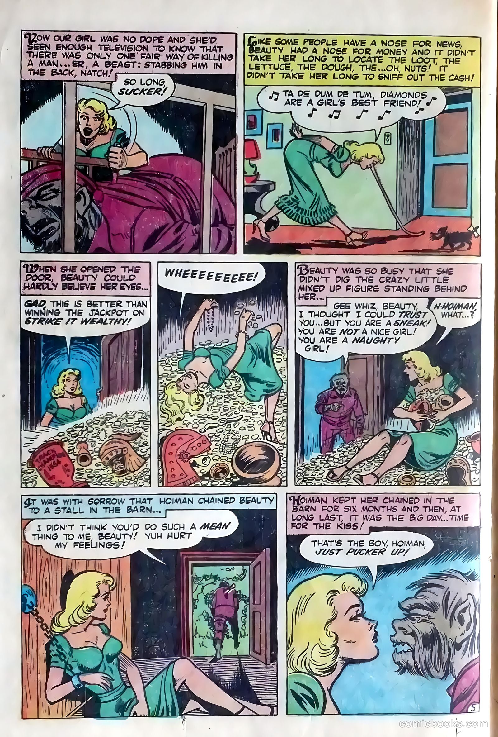 Mysterious Adventures #21 (1954) — page 24 of 36