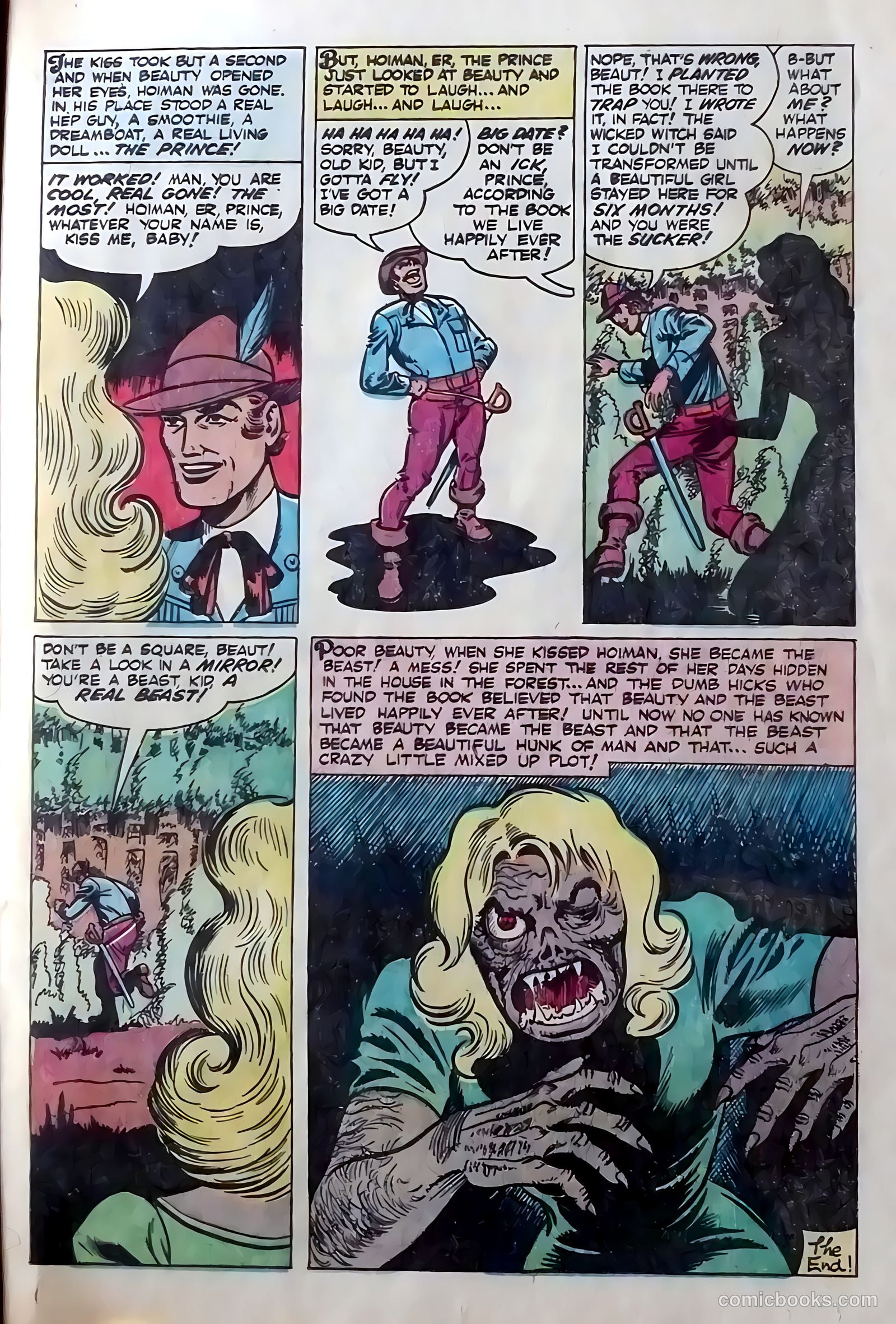 Mysterious Adventures #21 (1954) — page 25 of 36