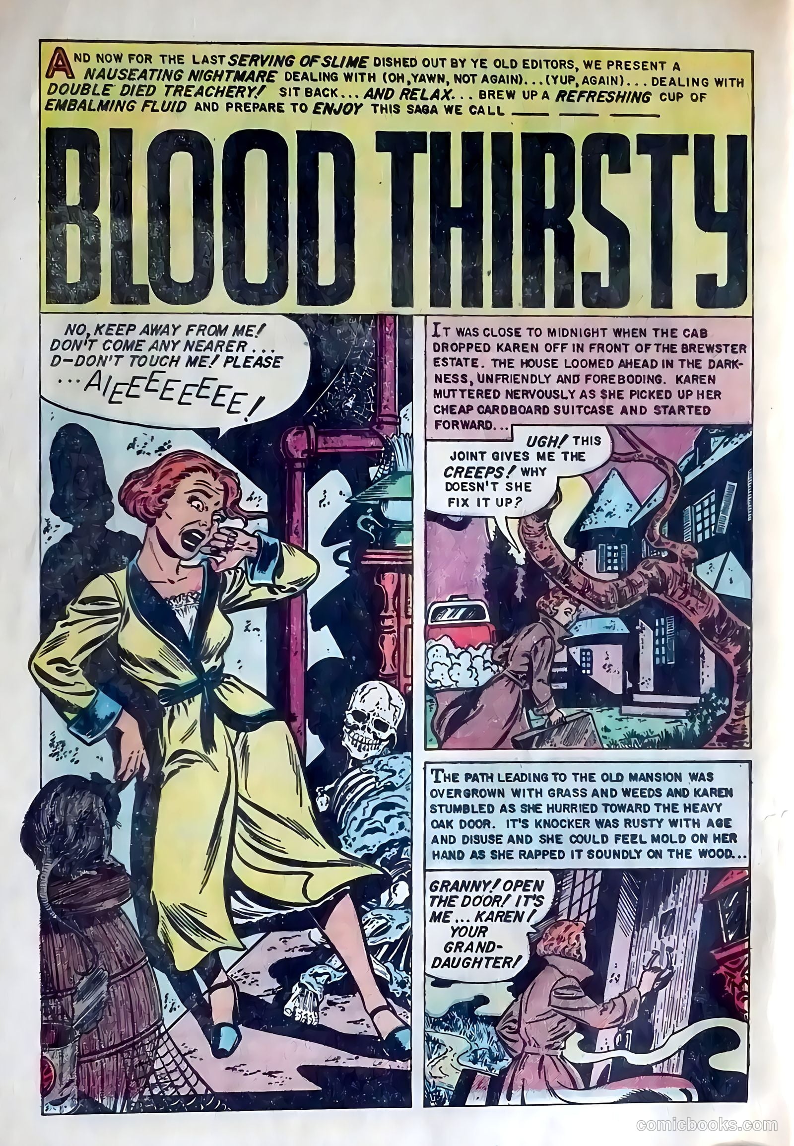 Mysterious Adventures #21 (1954) — page 28 of 36