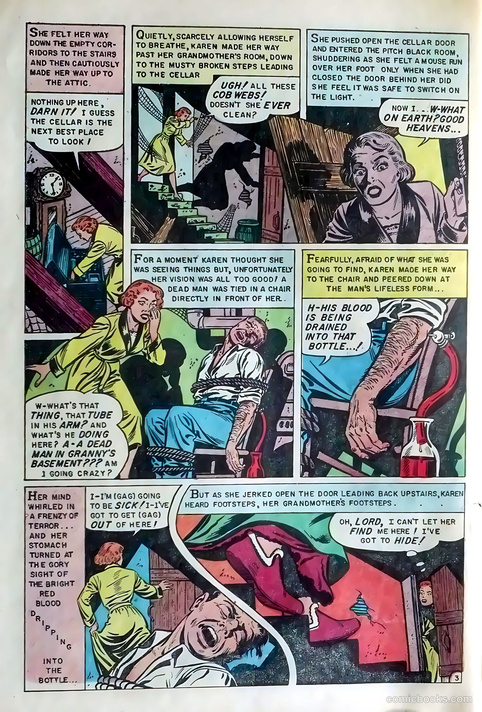 Mysterious Adventures #21 (1954) — page 30 of 36